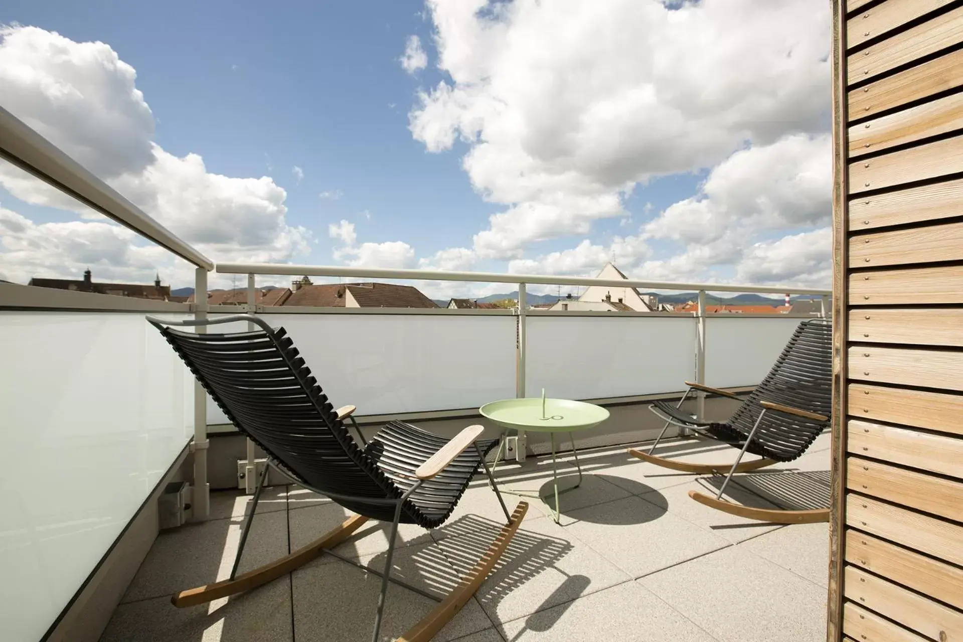 Balcony/Terrace in James Boutique Hôtel Colmar centre