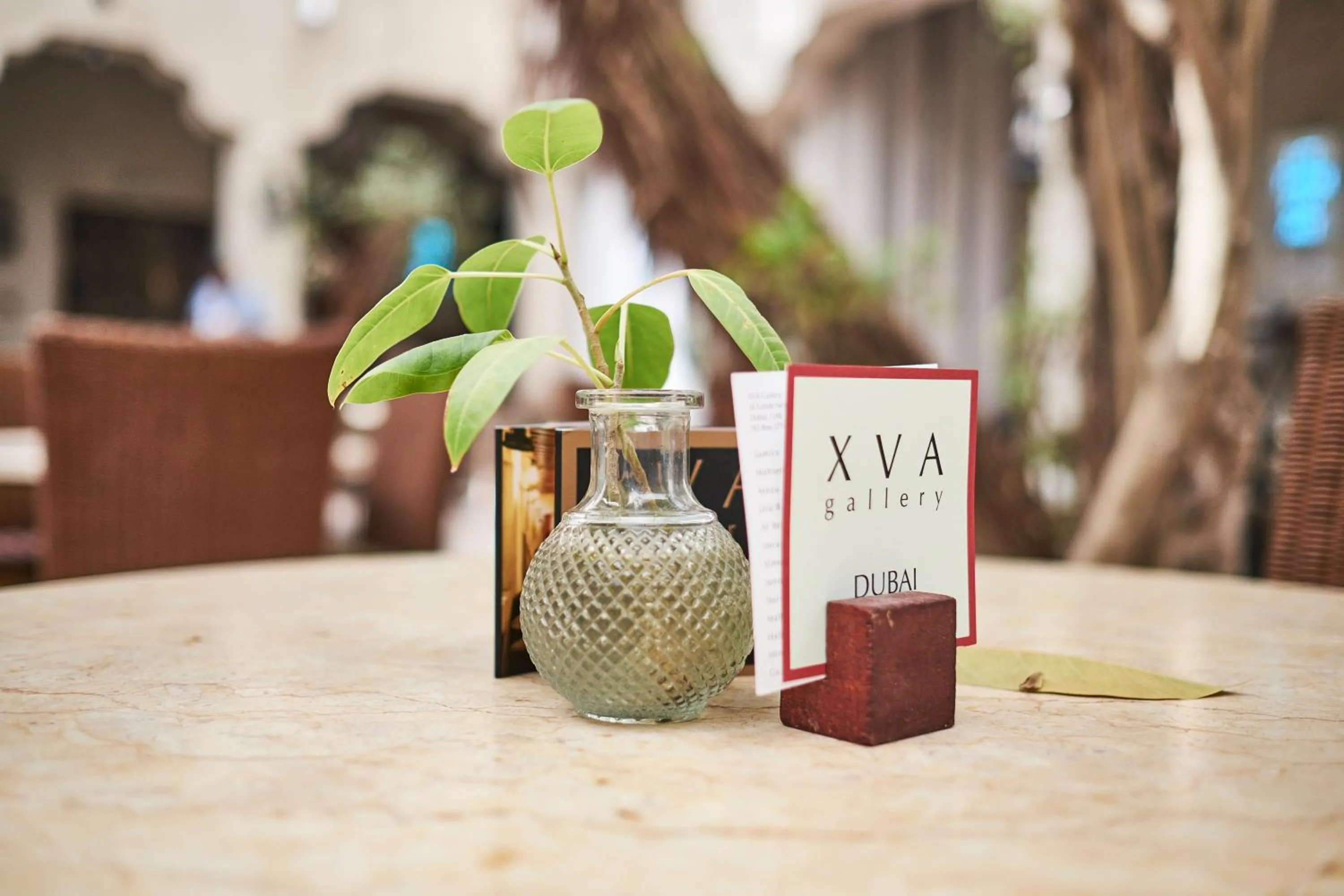 Decorative detail in XVA Art Hotel