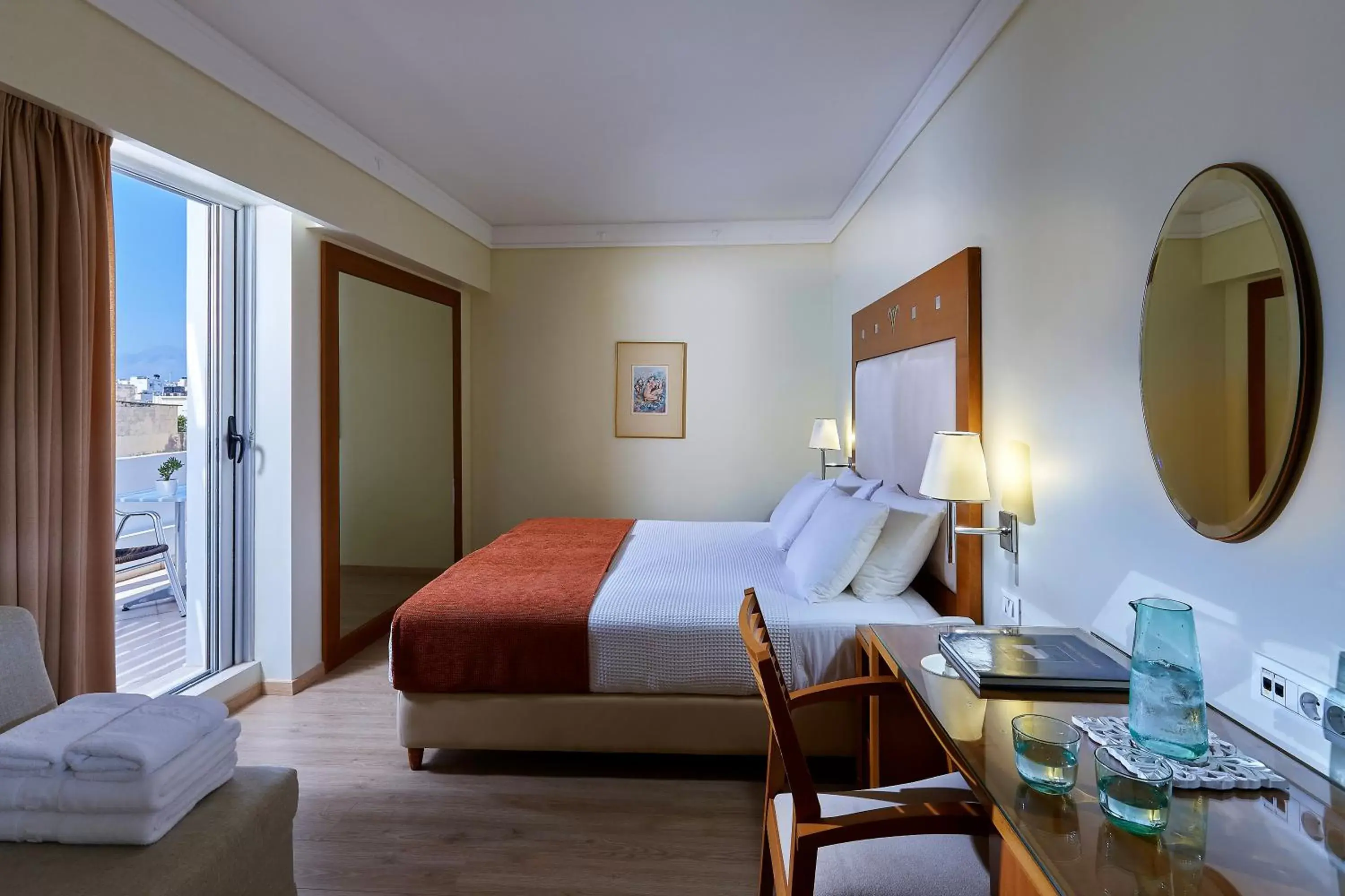 Bedroom, Bed in Atrion Hotel Bedroom, Bed in Atrion Hotel