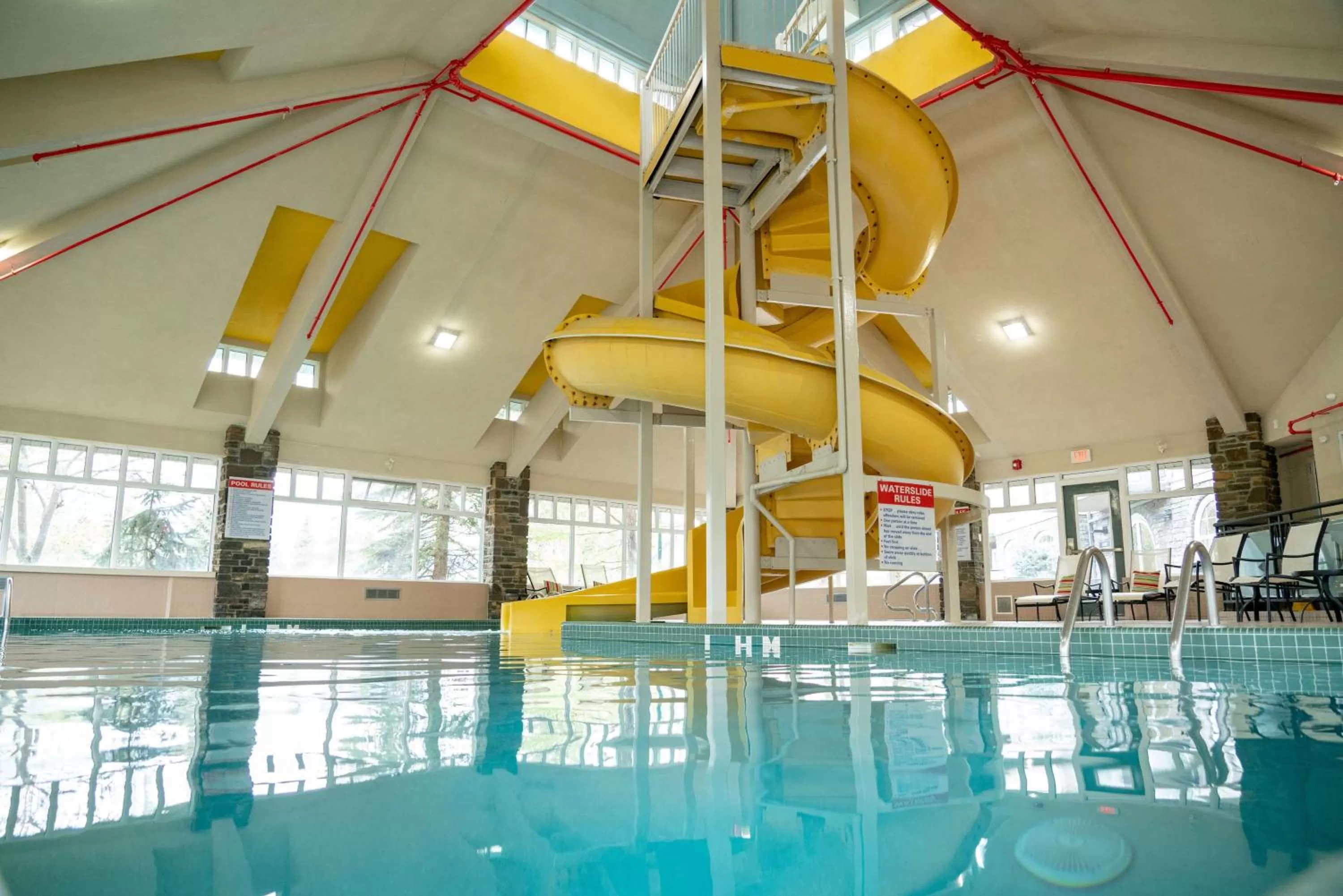 On site in Pocaterra Inn & Waterslide