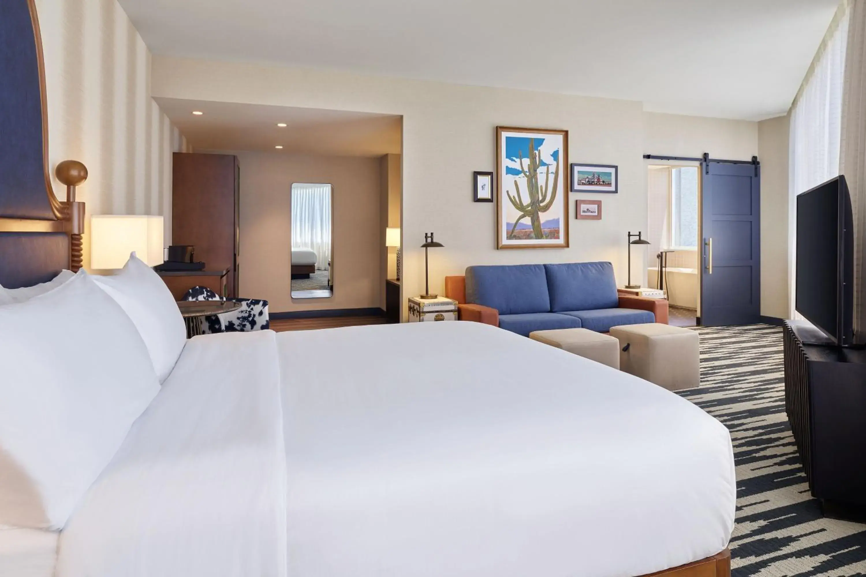 Bedroom in The Leo Kent Hotel, Tucson, a Tribute Portfolio Hotel