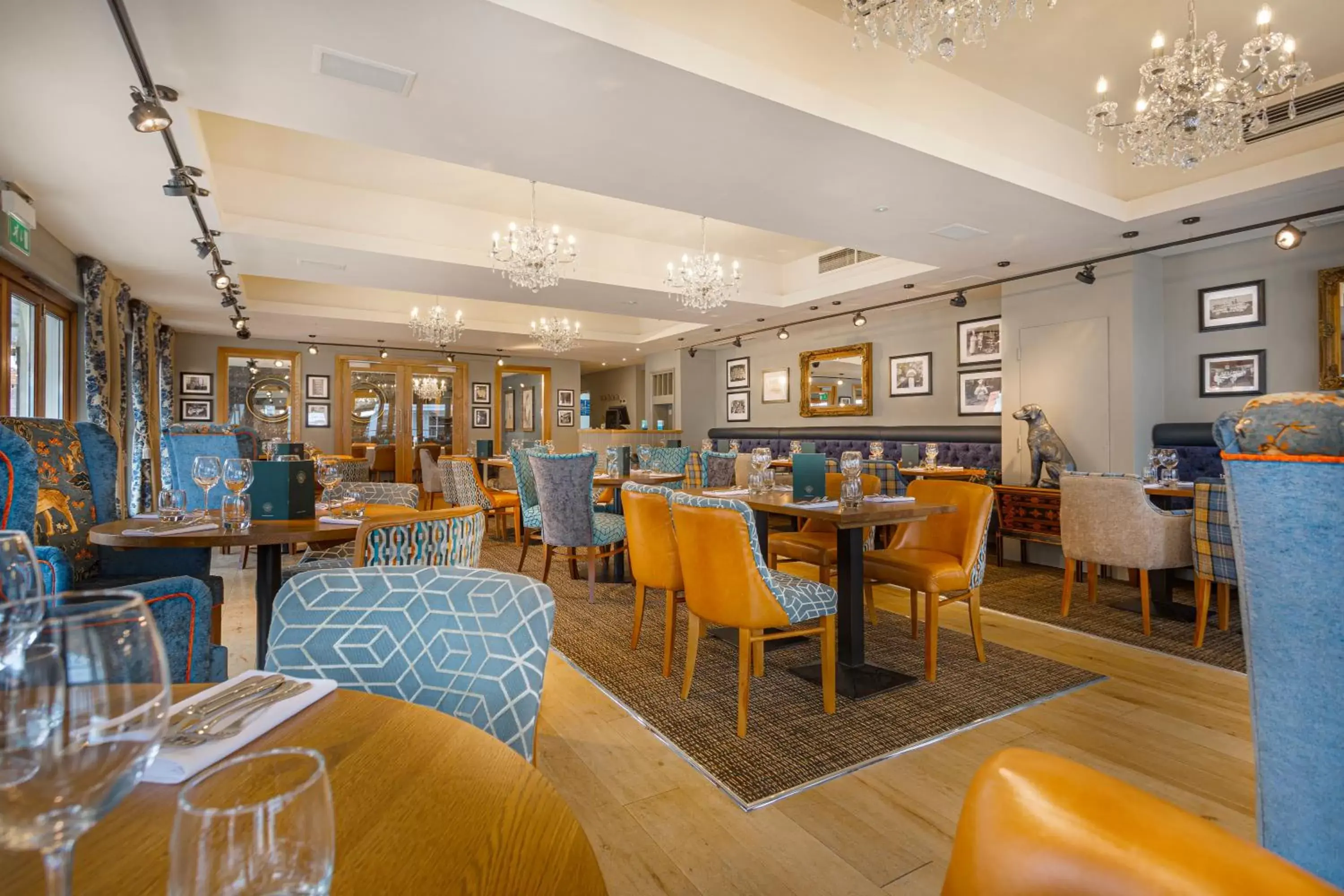 Restaurant/Places to Eat in The White Horse Hotel, Romsey, Hampshire