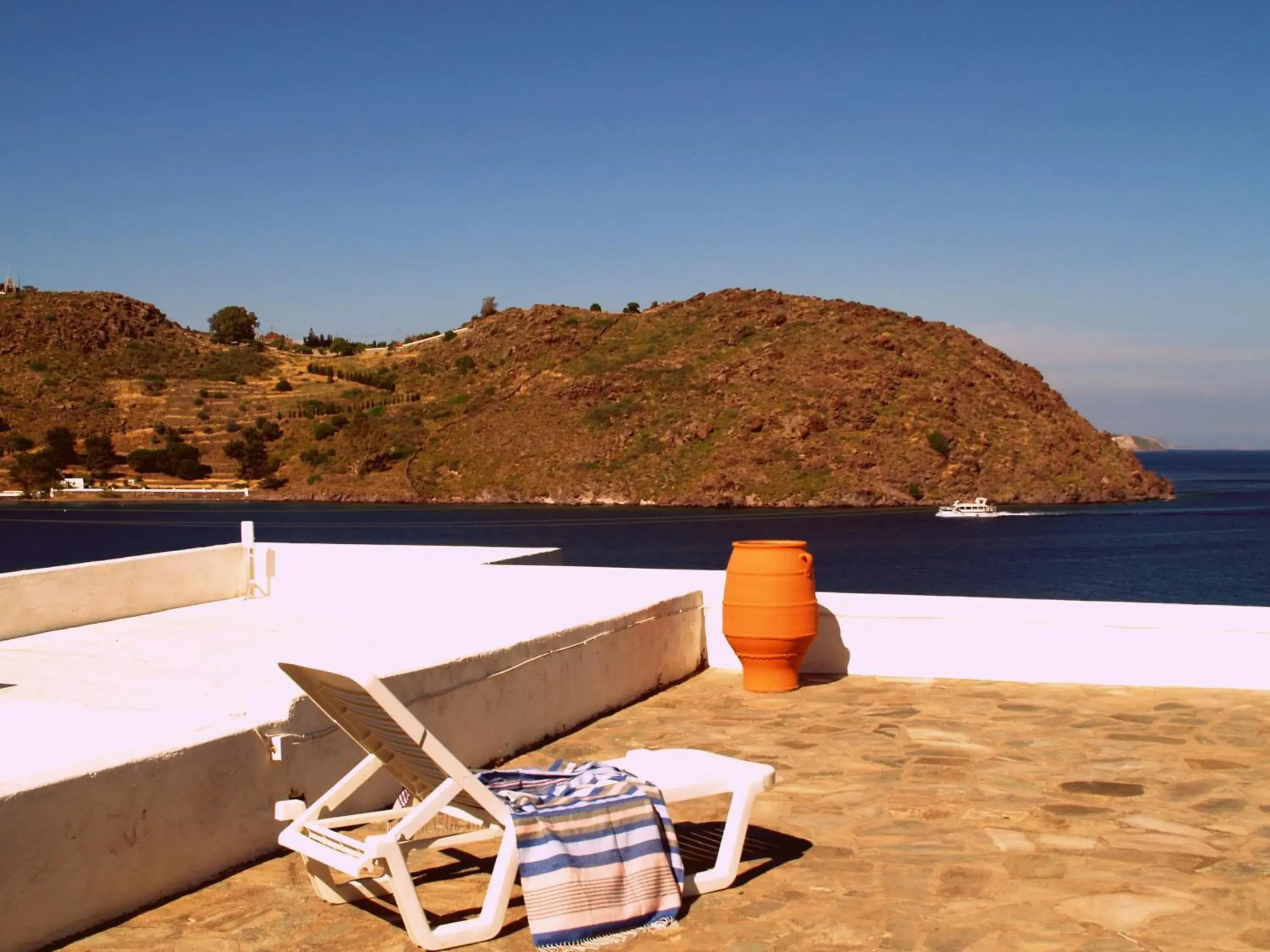 Balcony/Terrace in Blue Bay Hotel