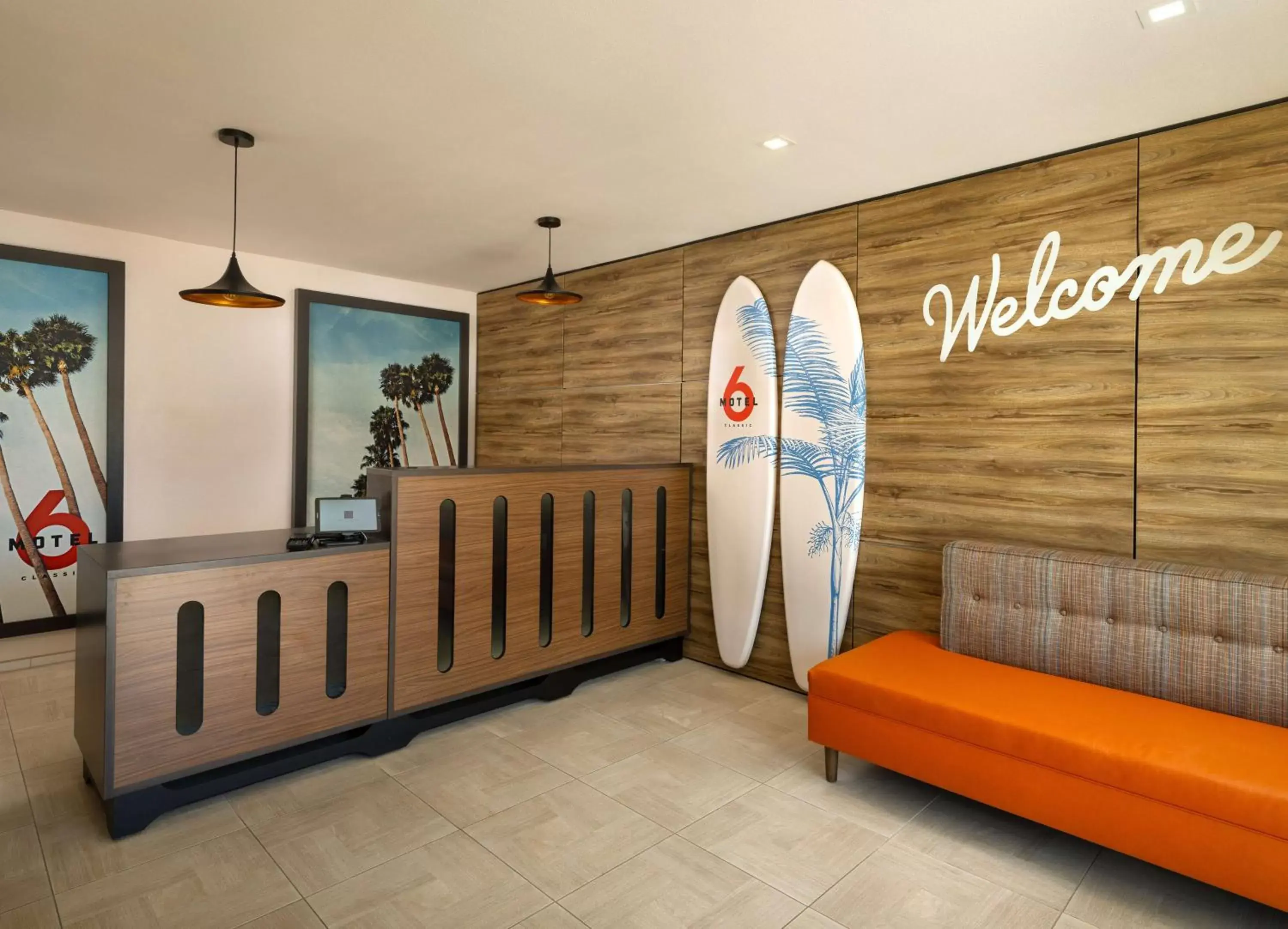 Lobby or reception in Motel 6-Santa Barbara, CA - Beach Lobby or reception in Motel 6-Santa Barbara, CA - Beach