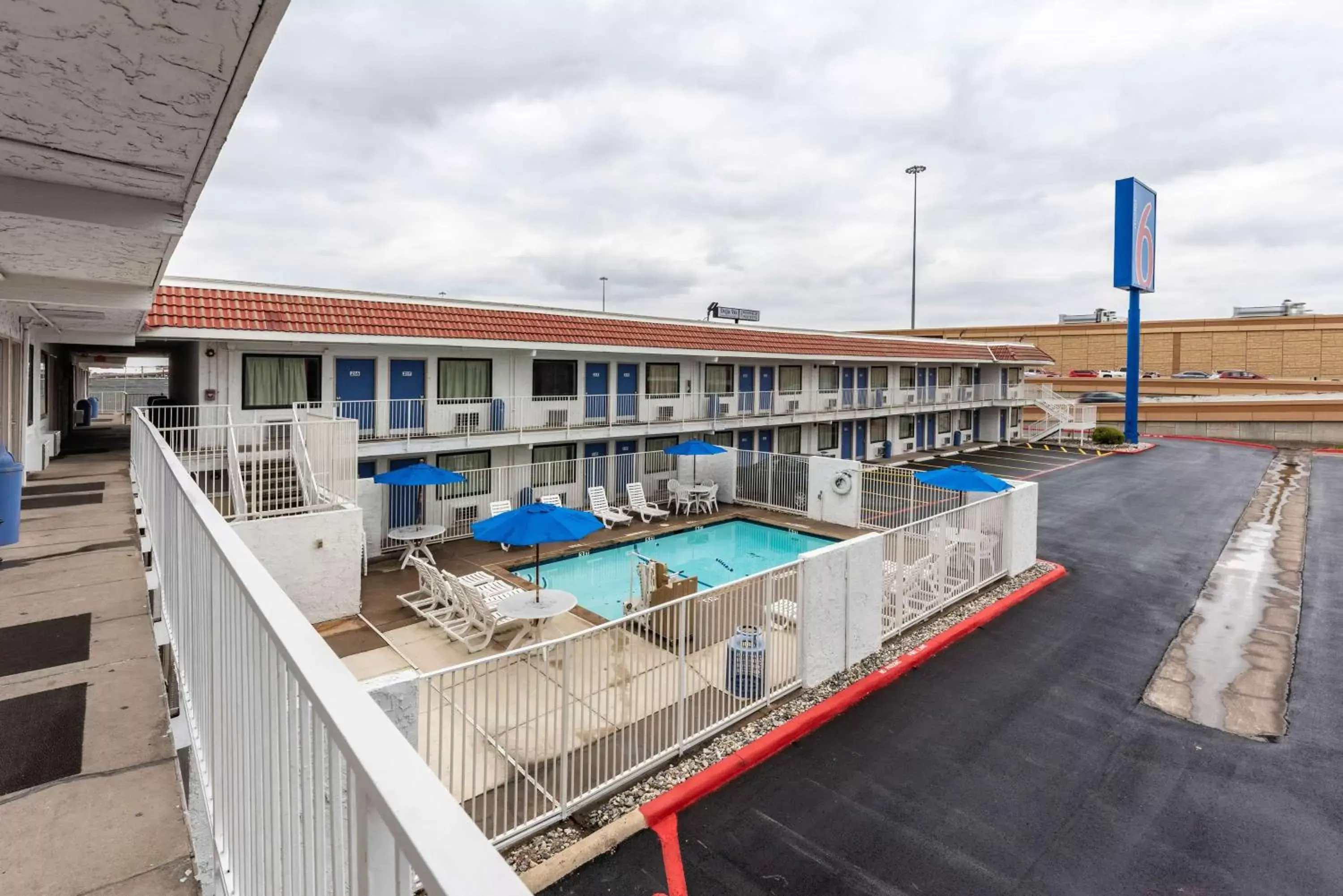 Day, Pool View in Motel 6-North Richland Hills, TX