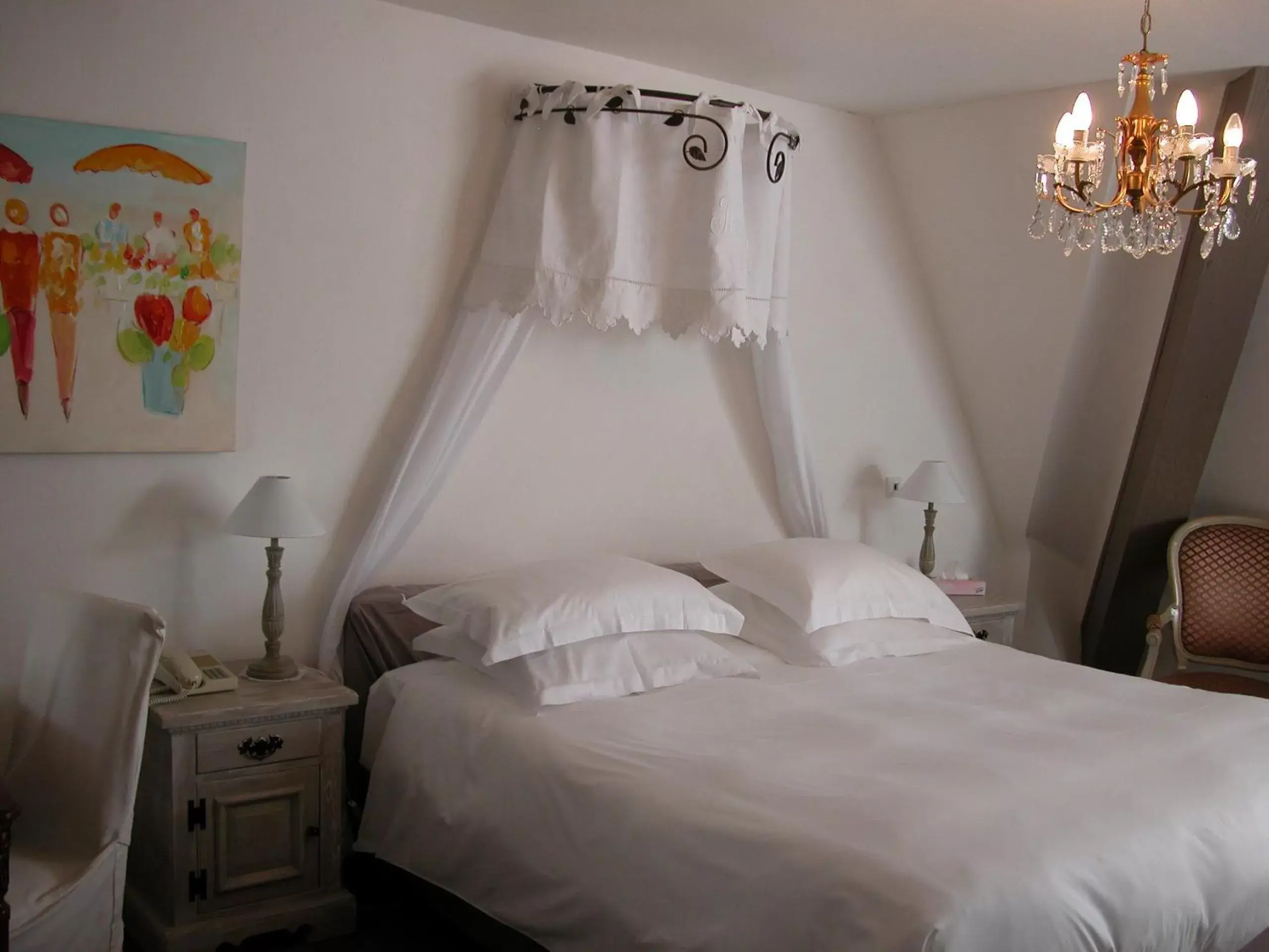 Photo of the whole room, Bed in Domaine de Beaupré - Hotel The Originals Relais