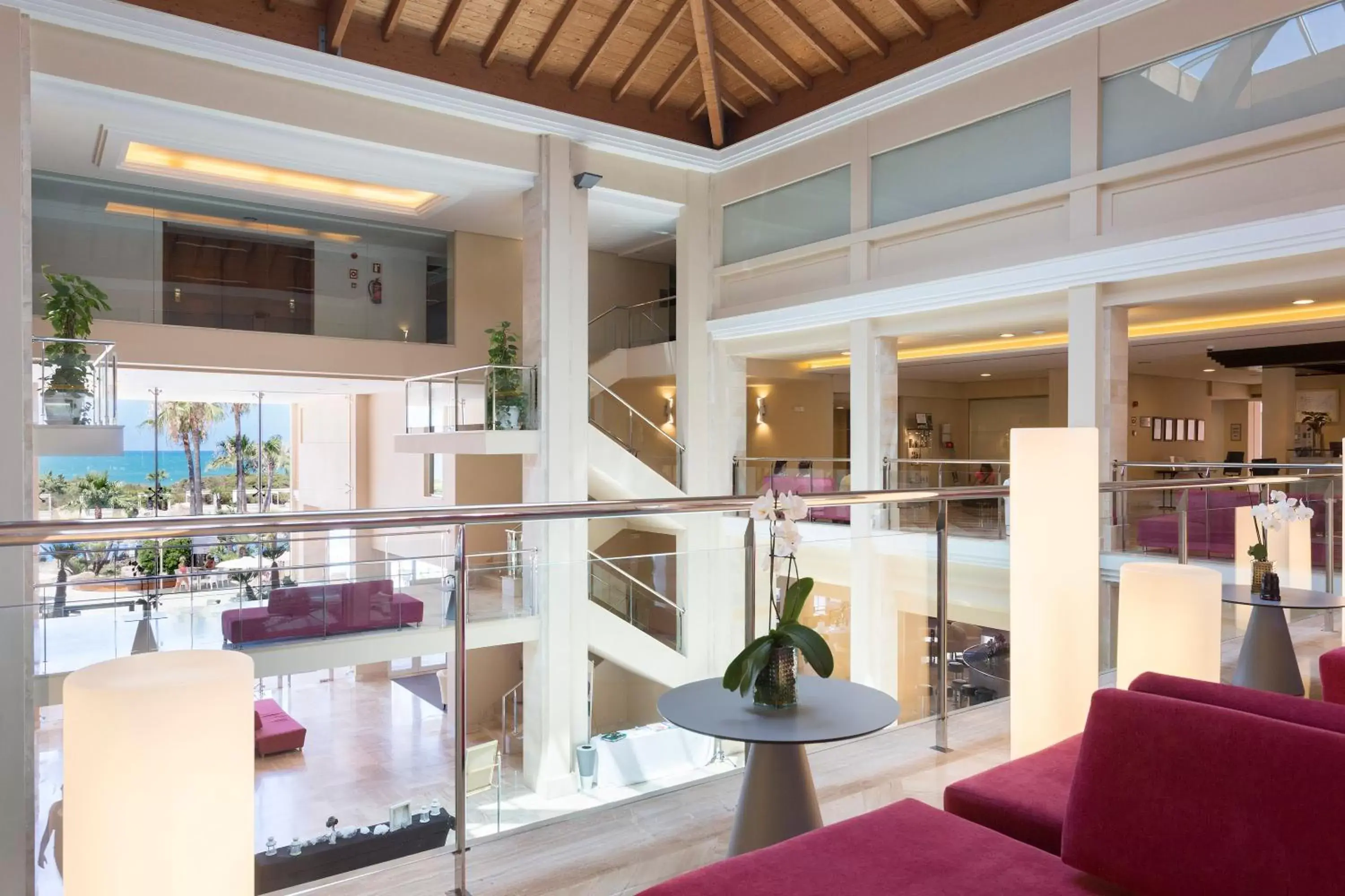 Lobby or reception in Hipotels Playa La Barrosa - Adults Only Lobby or reception in Hipotels Playa La Barrosa - Adults Only