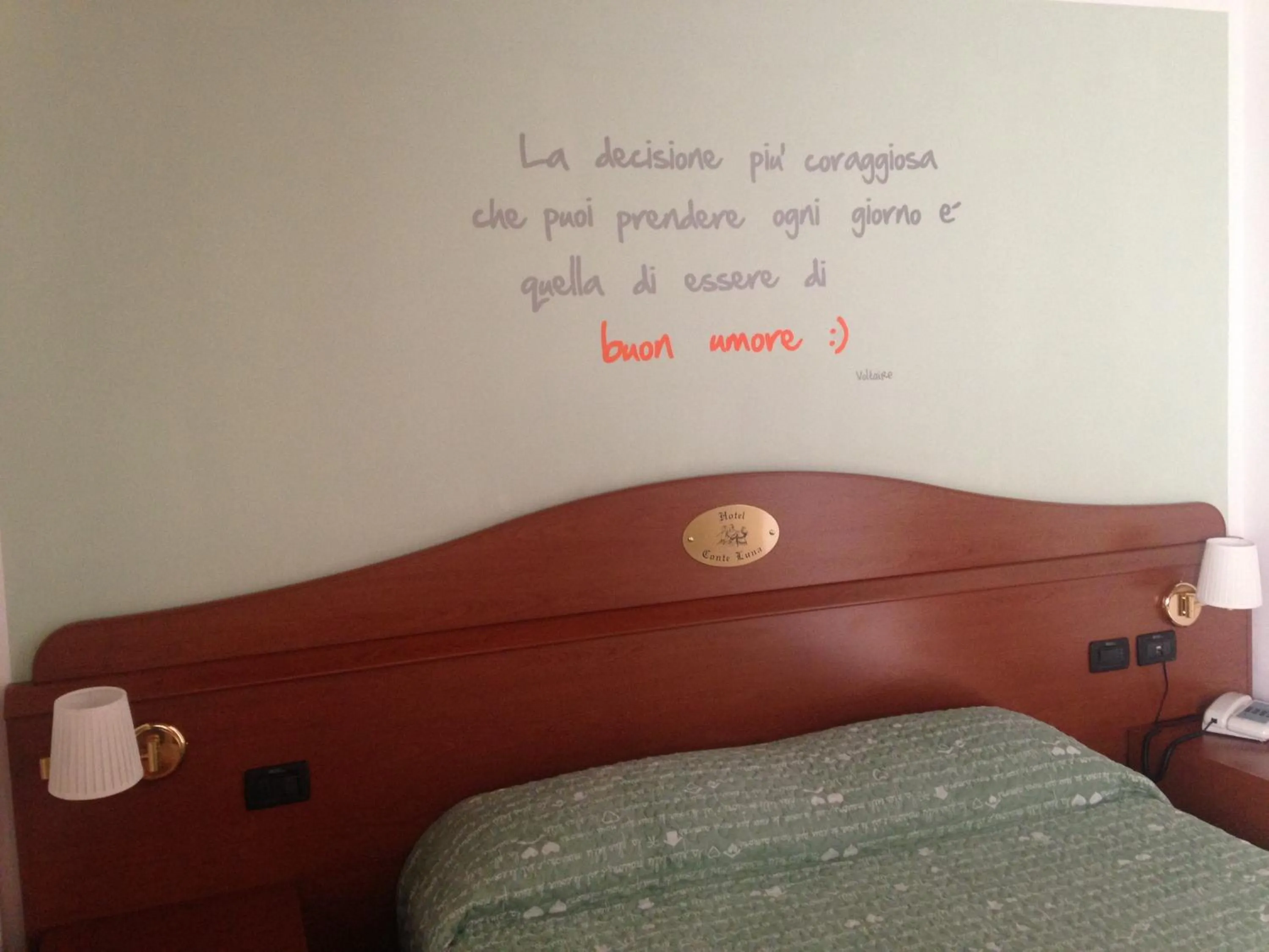 Photo of the whole room in Hotel Conte Luna