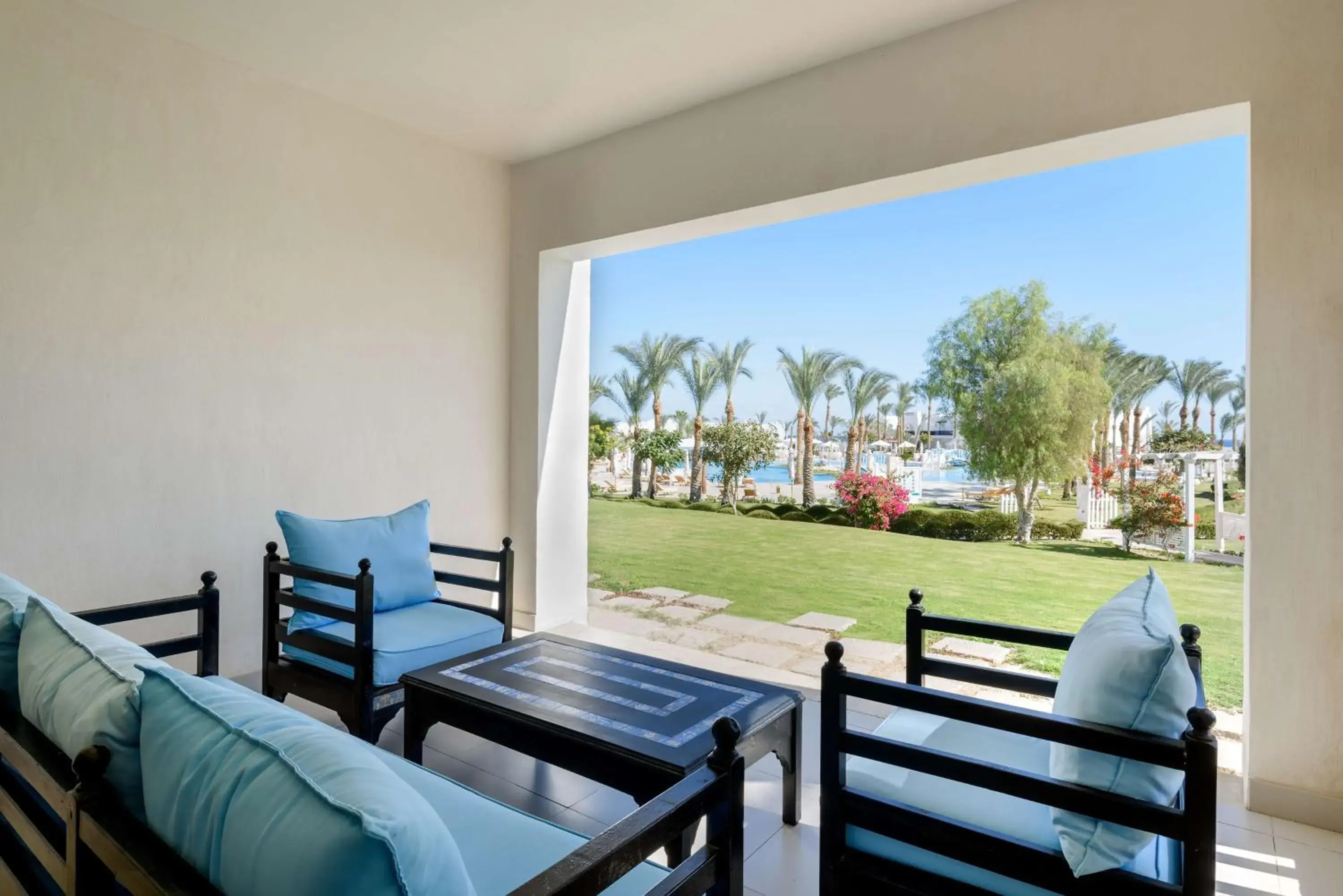 Living room in Hilton Marsa Alam Nubian Resort