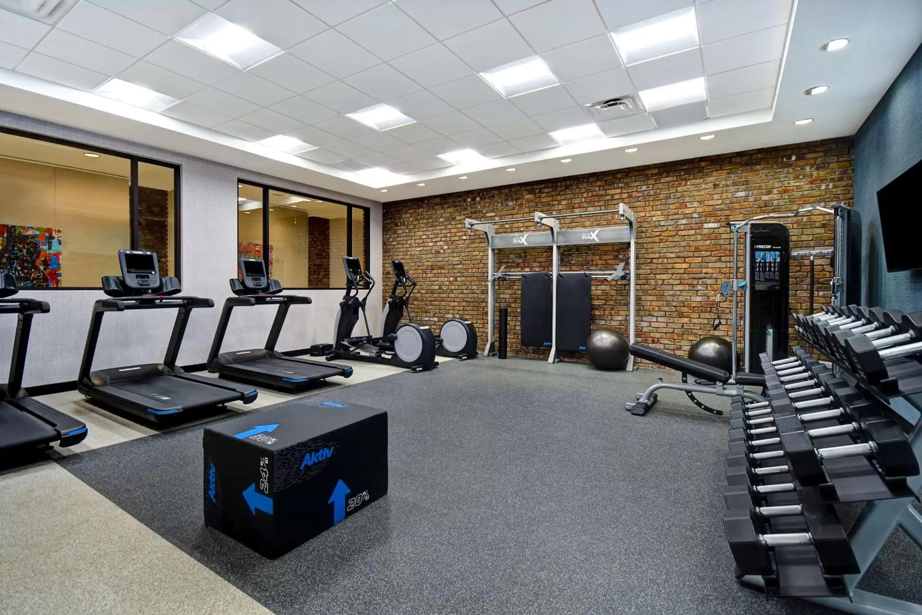 Fitness centre/facilities, Fitness Center/Facilities in Hilton Garden Inn Kalamazoo Downtown