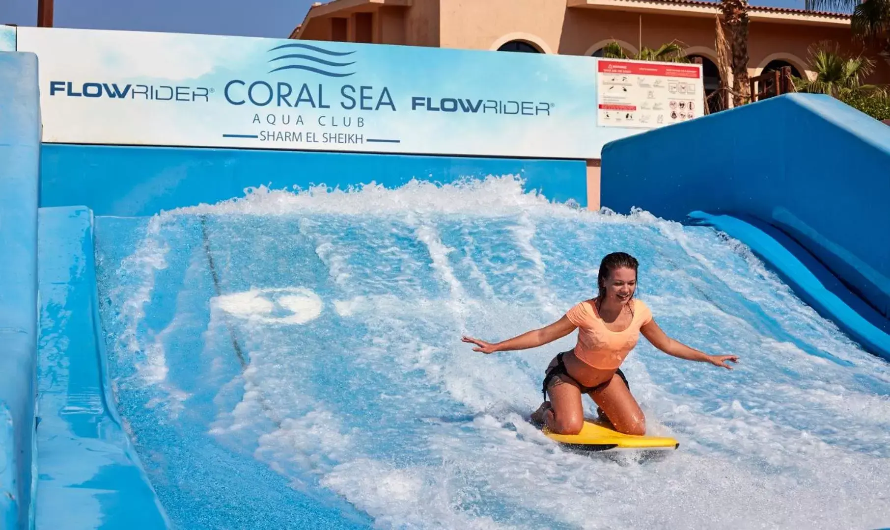 Aqua park in Coral Sea Holiday Resort and Aqua Park