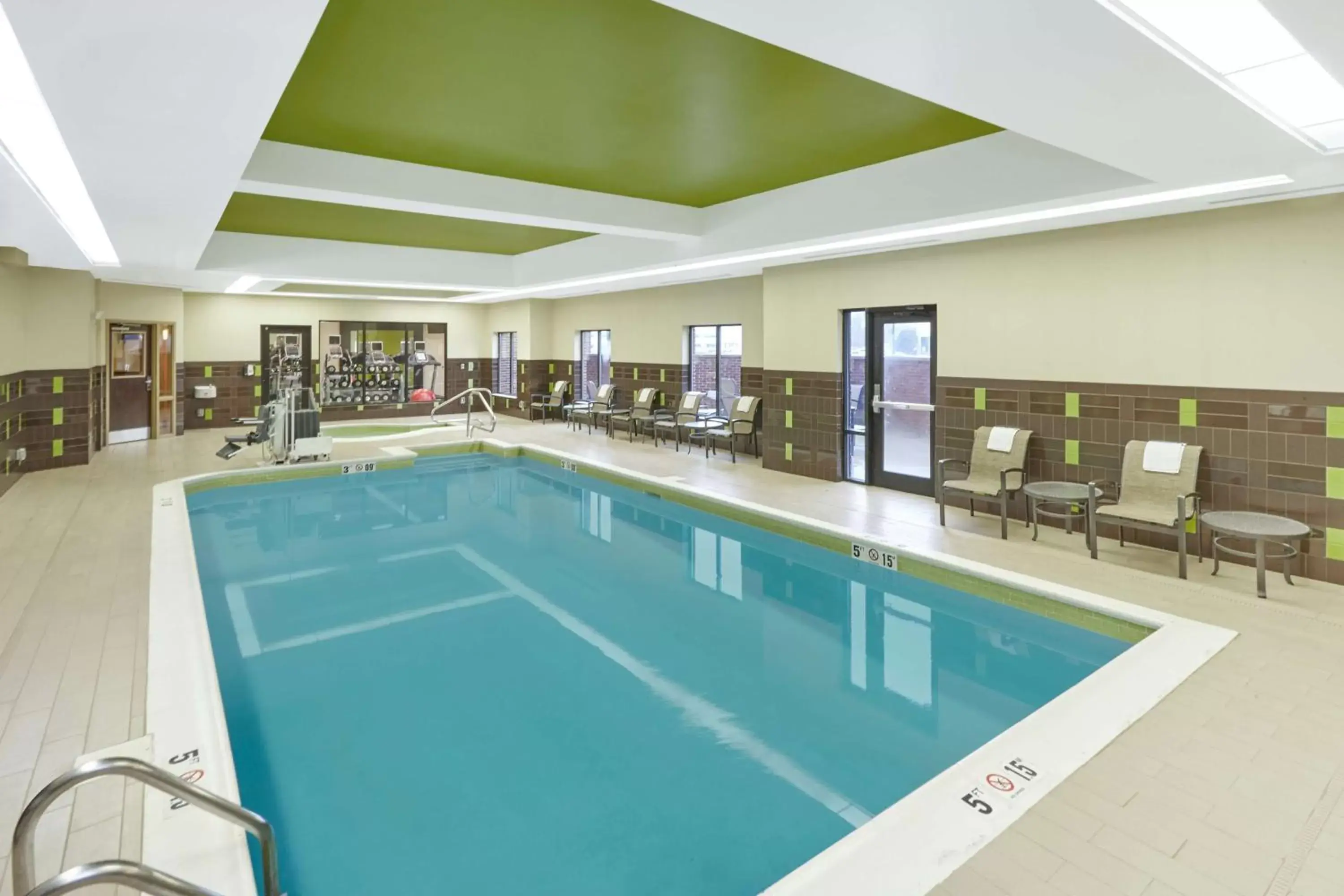 Pool view, Swimming Pool in Hilton Garden Inn Indianapolis Northwest
