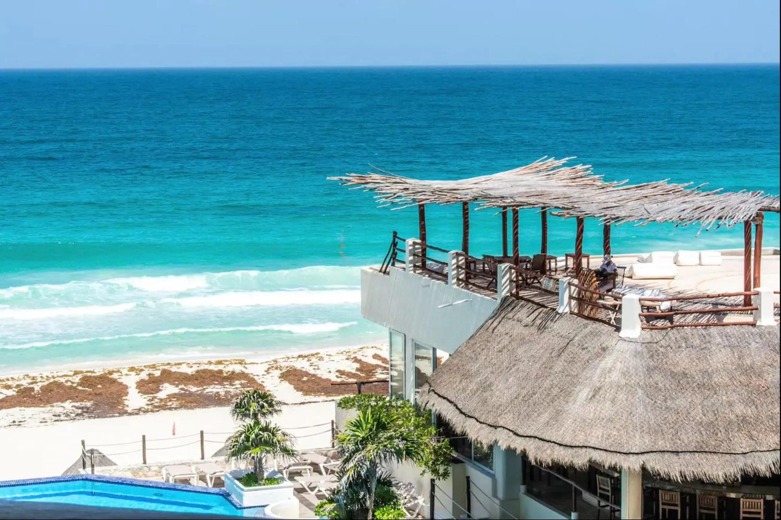 Sea View in Cancun Beach&Sunrise