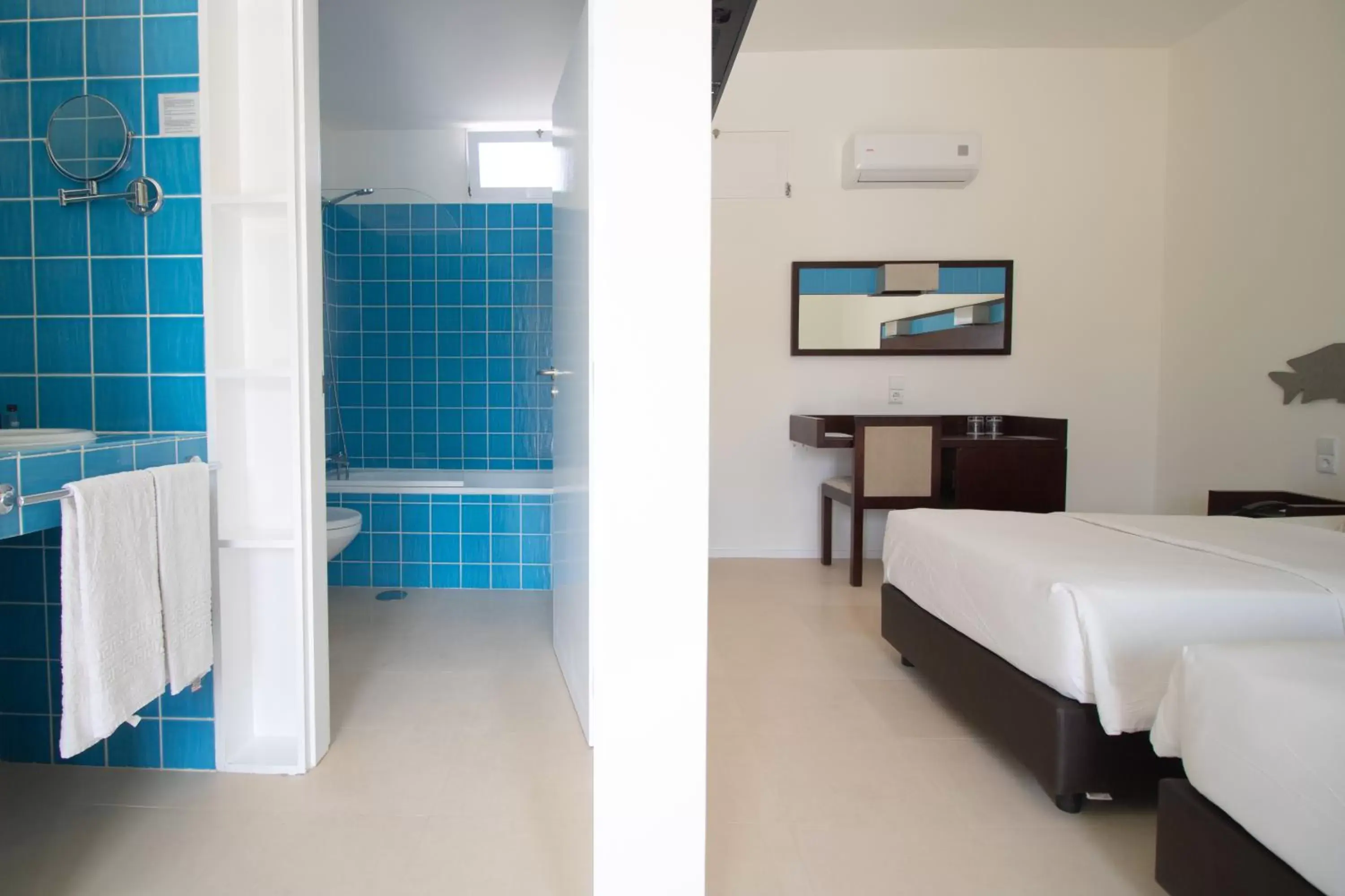 Bathroom, Bed in Hotel Dunas de Sal Bathroom, Bed in Hotel Dunas de Sal