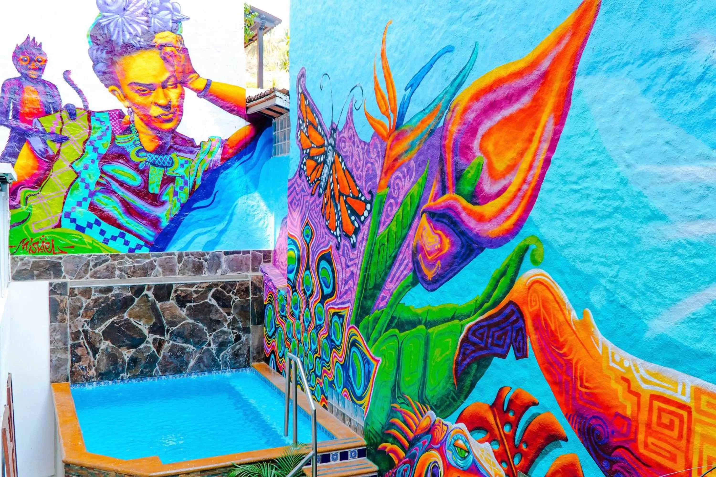 Pool view in ZonaZ Boutique Hotel