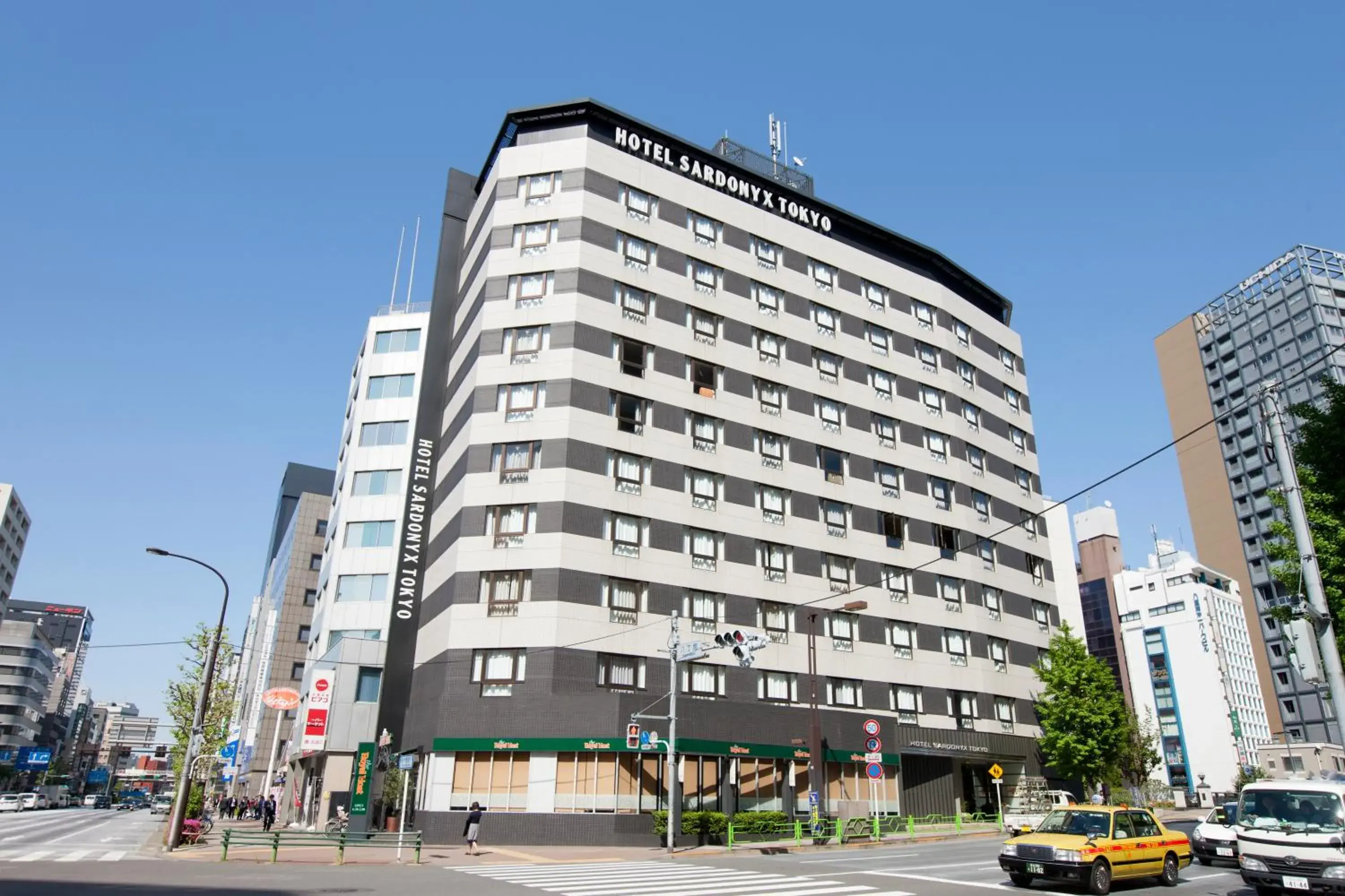 Property building in Hotel Sardonyx Tokyo