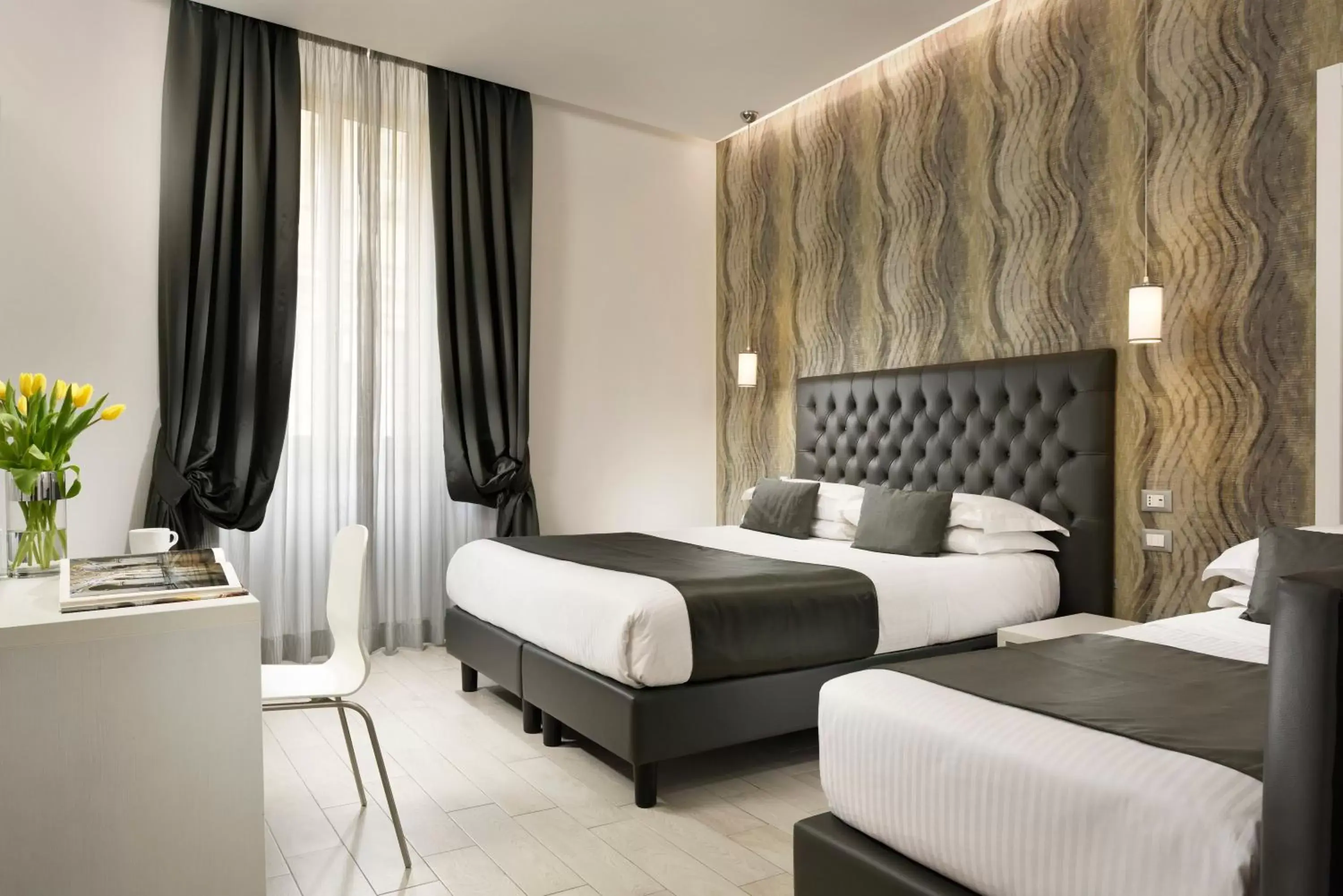 Bed in Hotel Patria