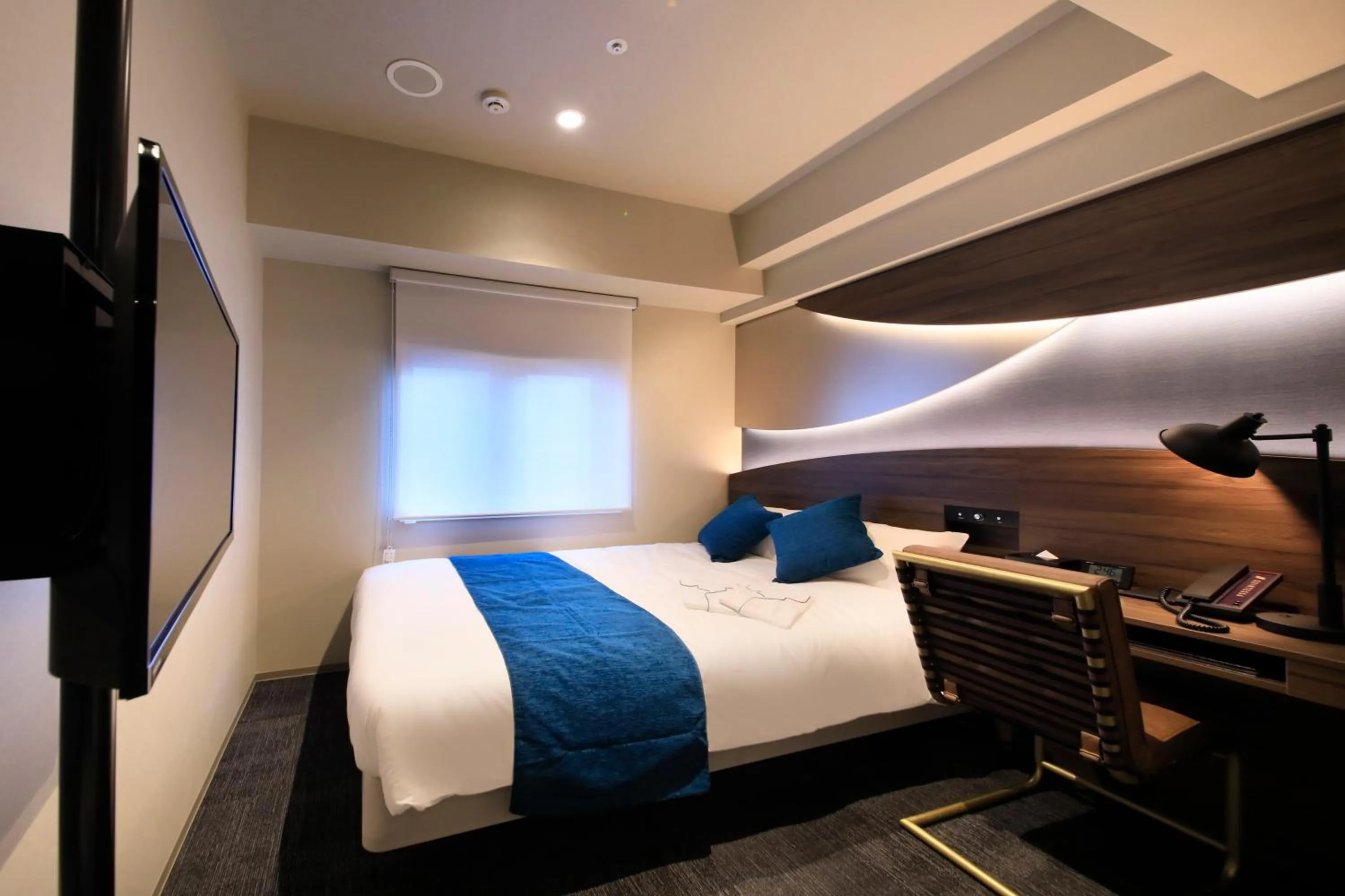 Bed in Quintessa Hotel Tokyo Ginza