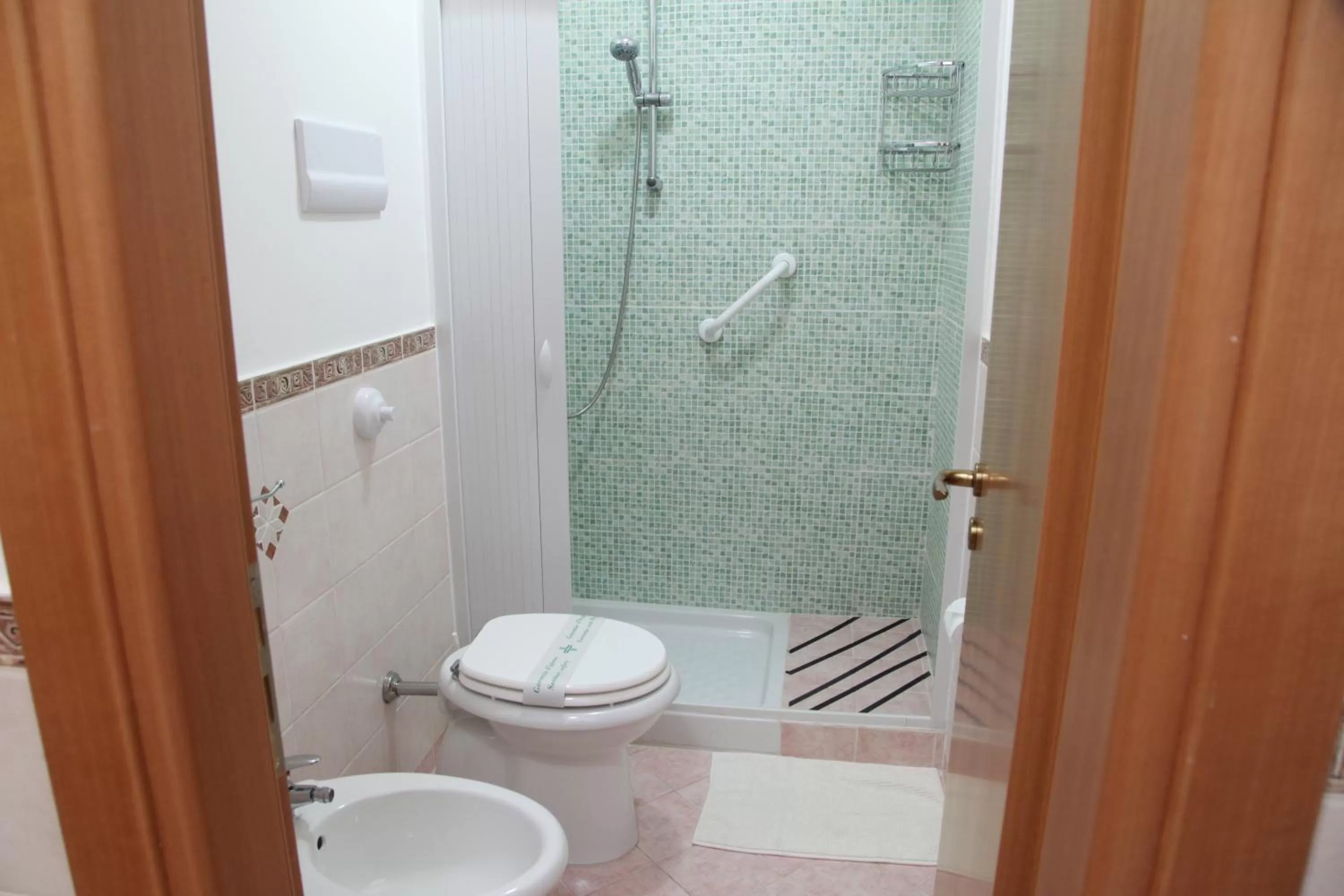 Bathroom in Appartamenti Anzà