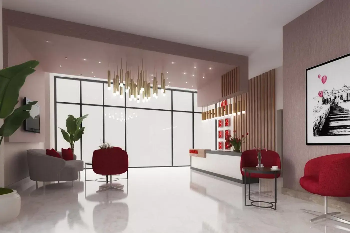 Lobby or reception, Lobby/Reception in Ramada by Wyndham Van