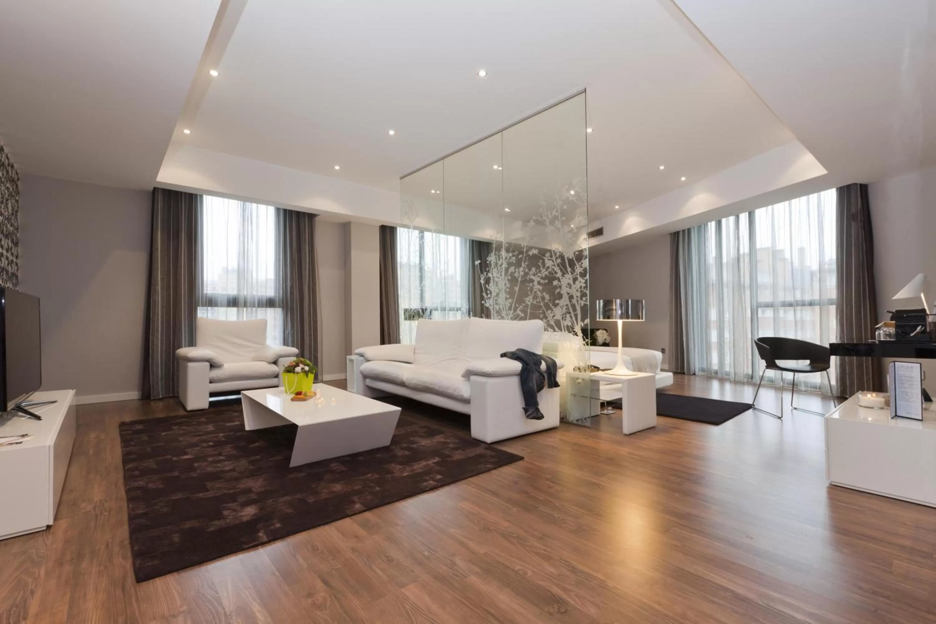 Photo of the whole room in Spirit Hotel Gran Bilbao