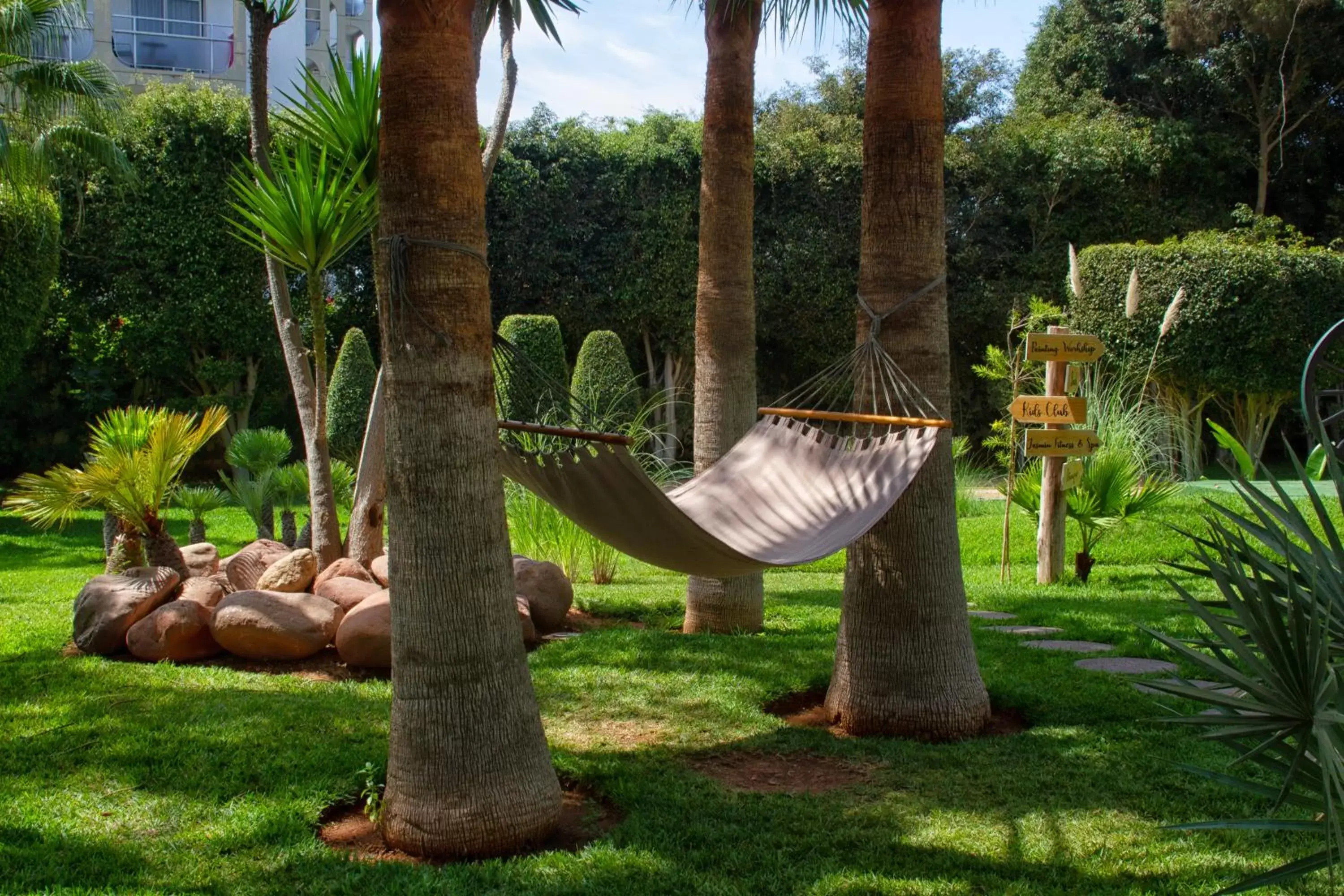 Natural landscape, Garden in Odyssee Park Hotel