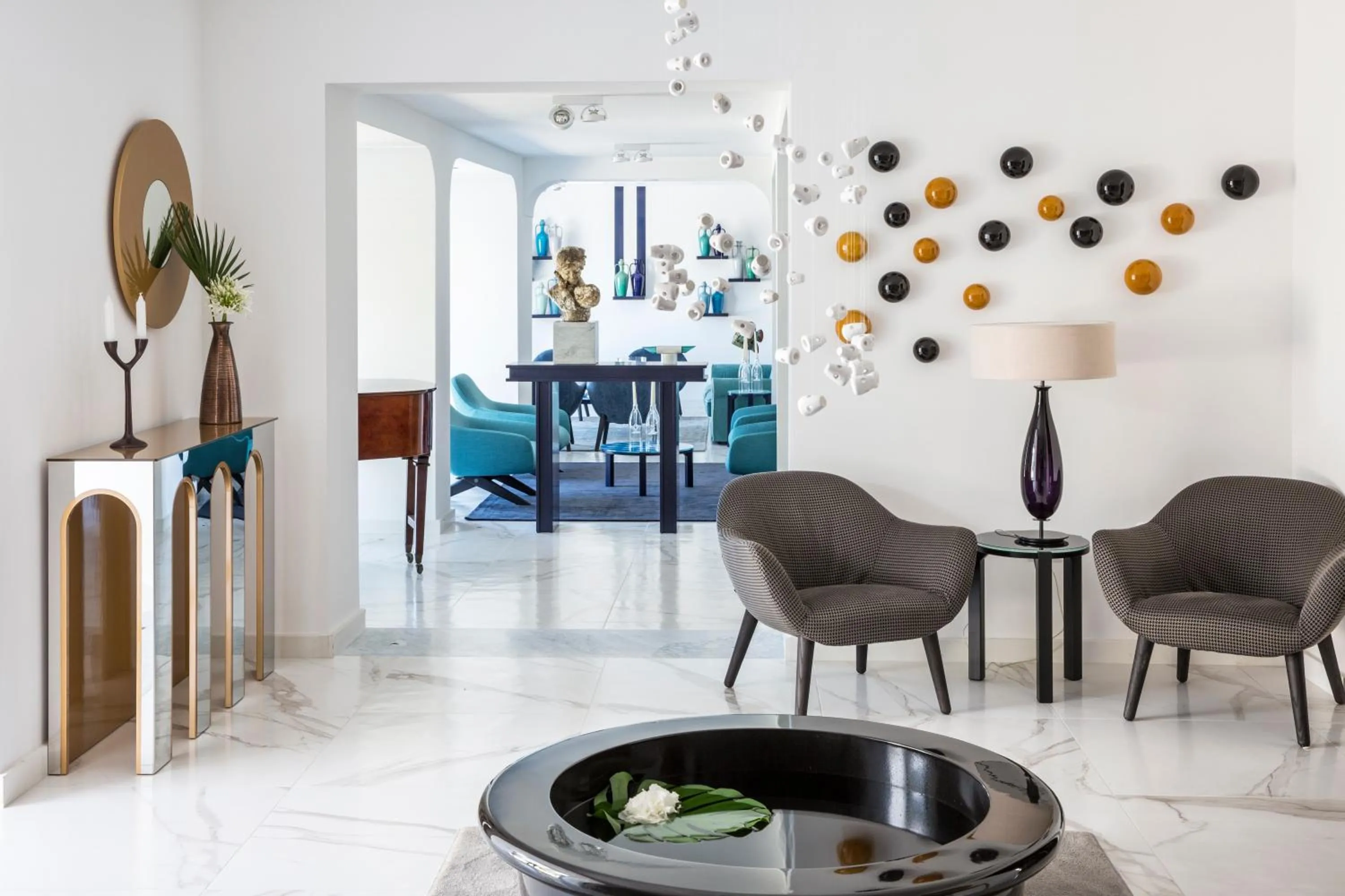 Living room in Villa Gervasio Rooms