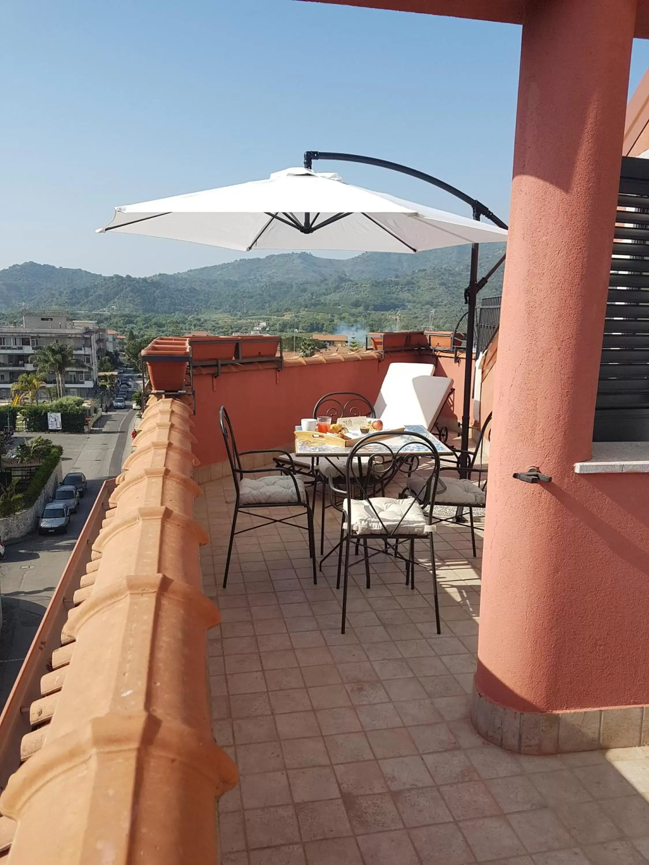 Balcony/Terrace in La Porta dell'Alcantara