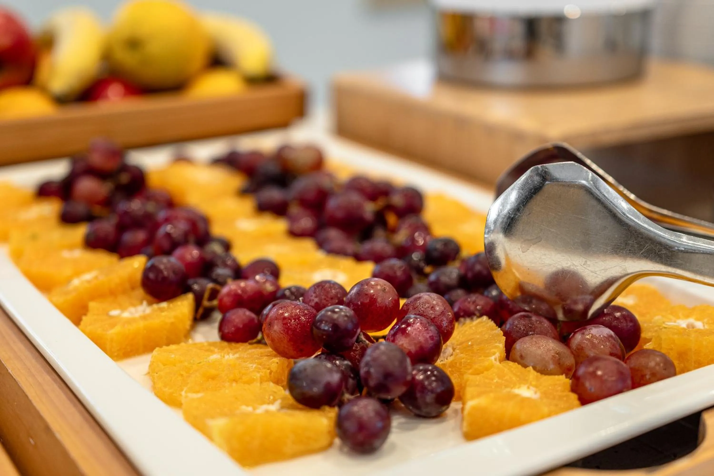 Buffet breakfast in Naxos Resort Beach Hotel