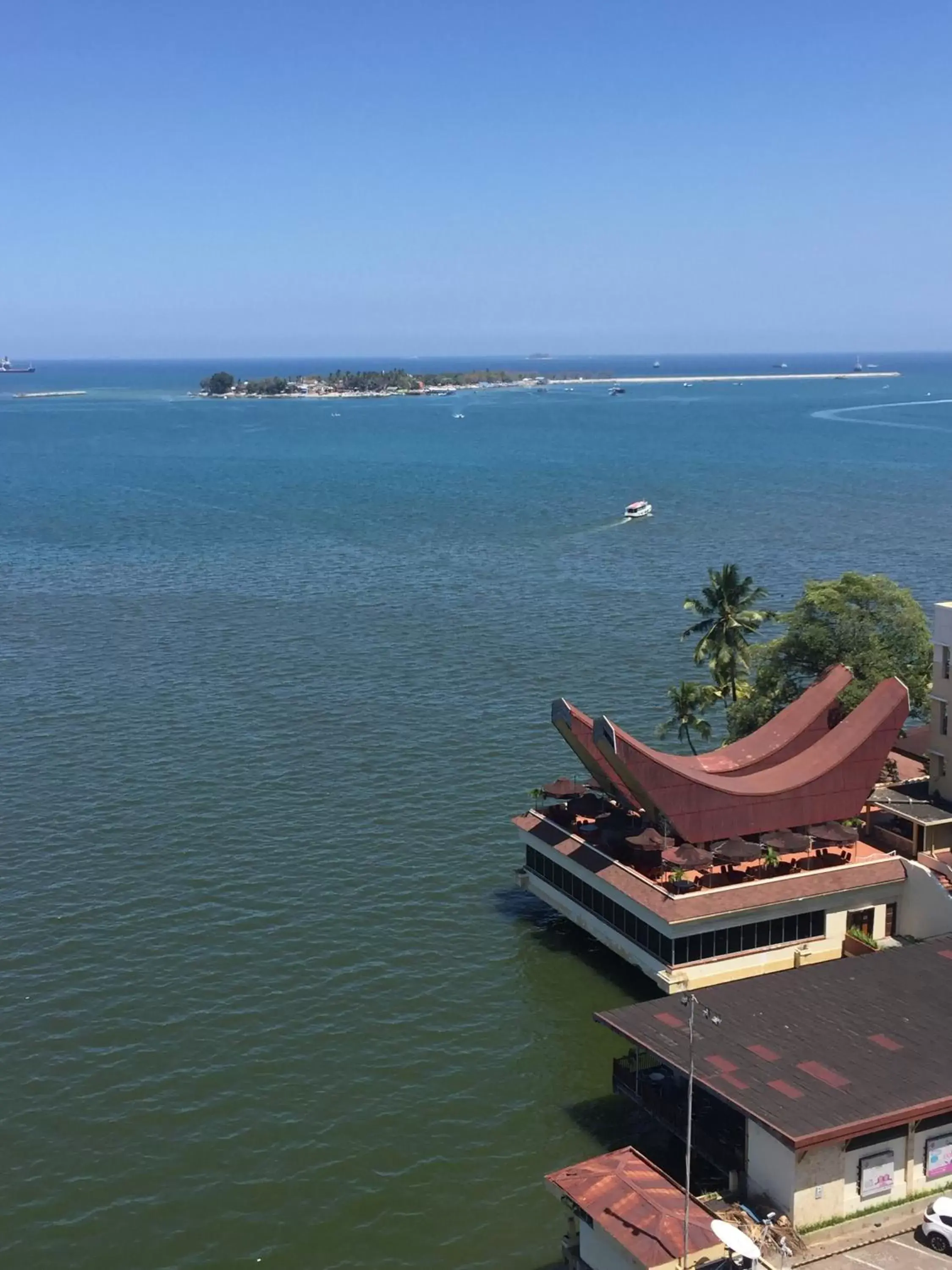 Sea view in Expressia Hotel Makassar