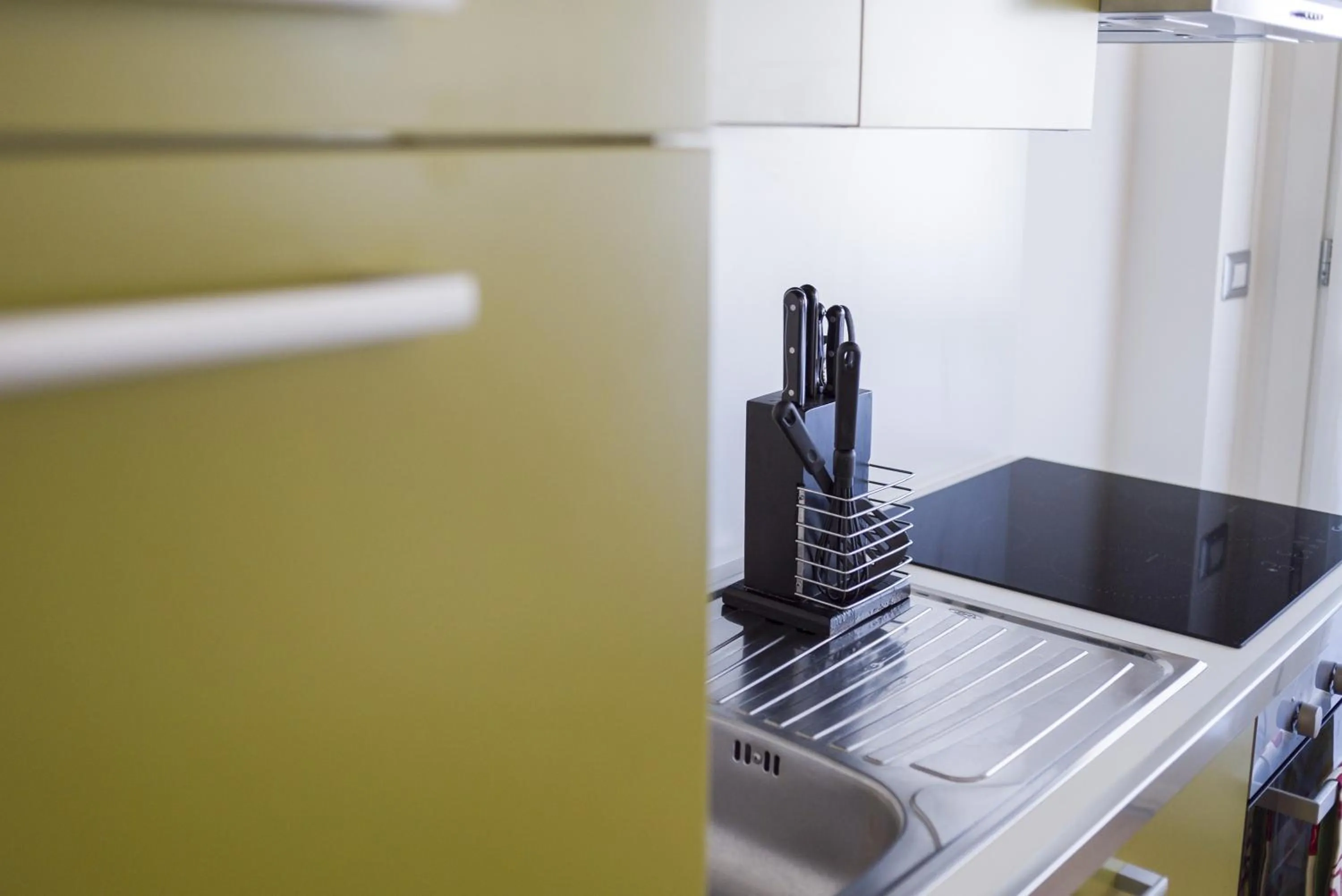 Kitchen or kitchenette in Hotel Sharing