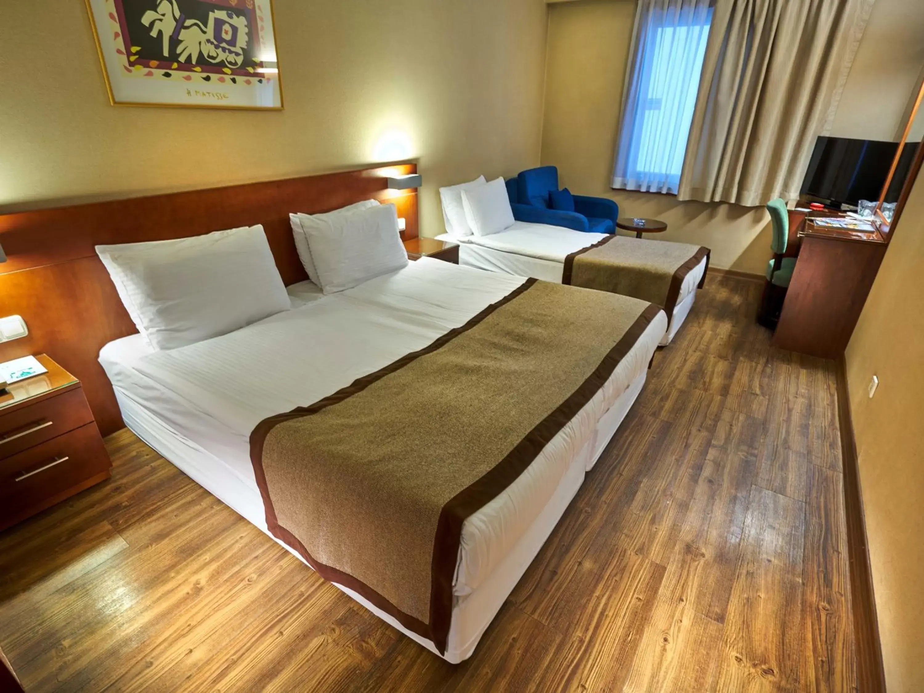 Bed in Feronya Hotel