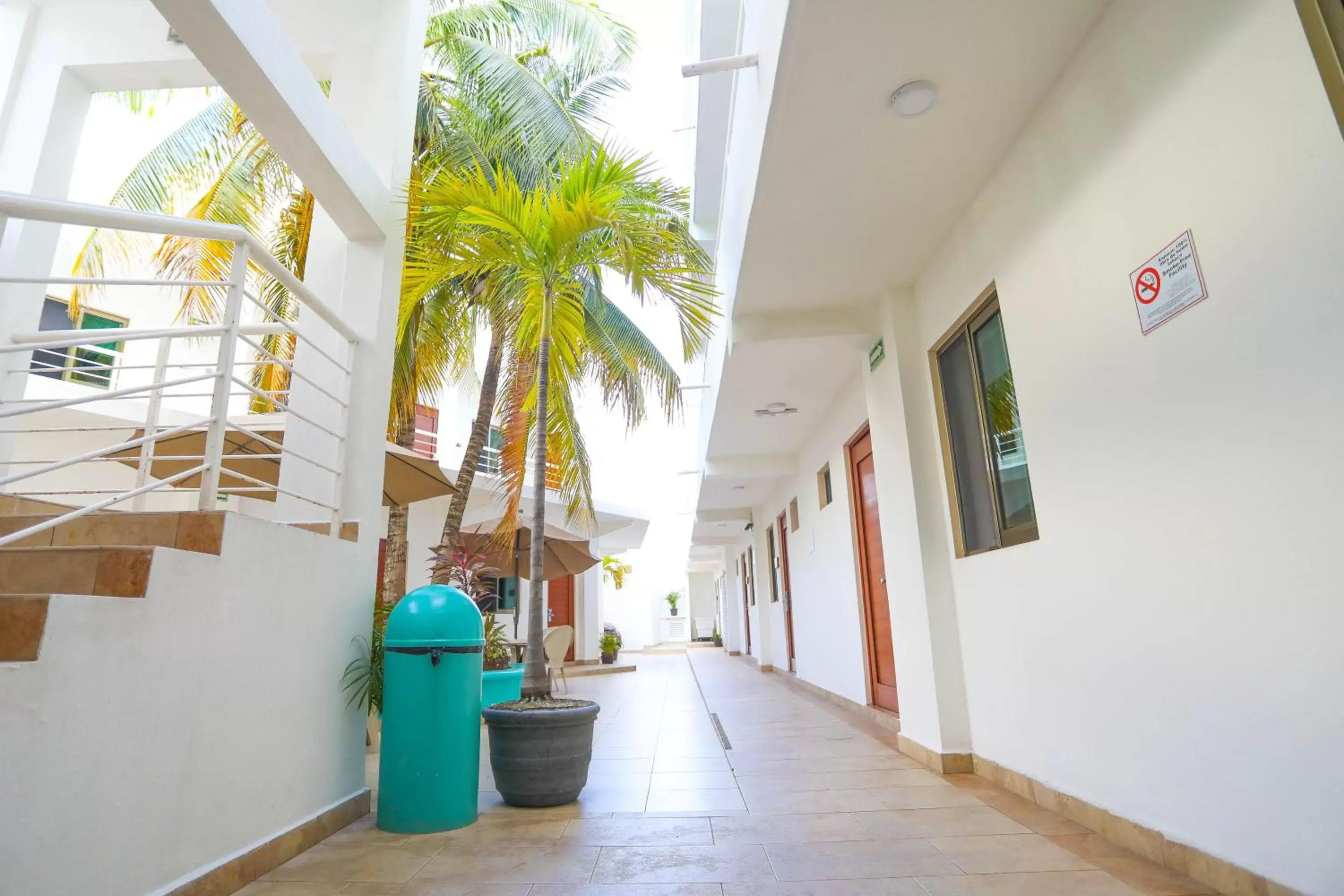 Patio in Terracaribe Hotel Boutique