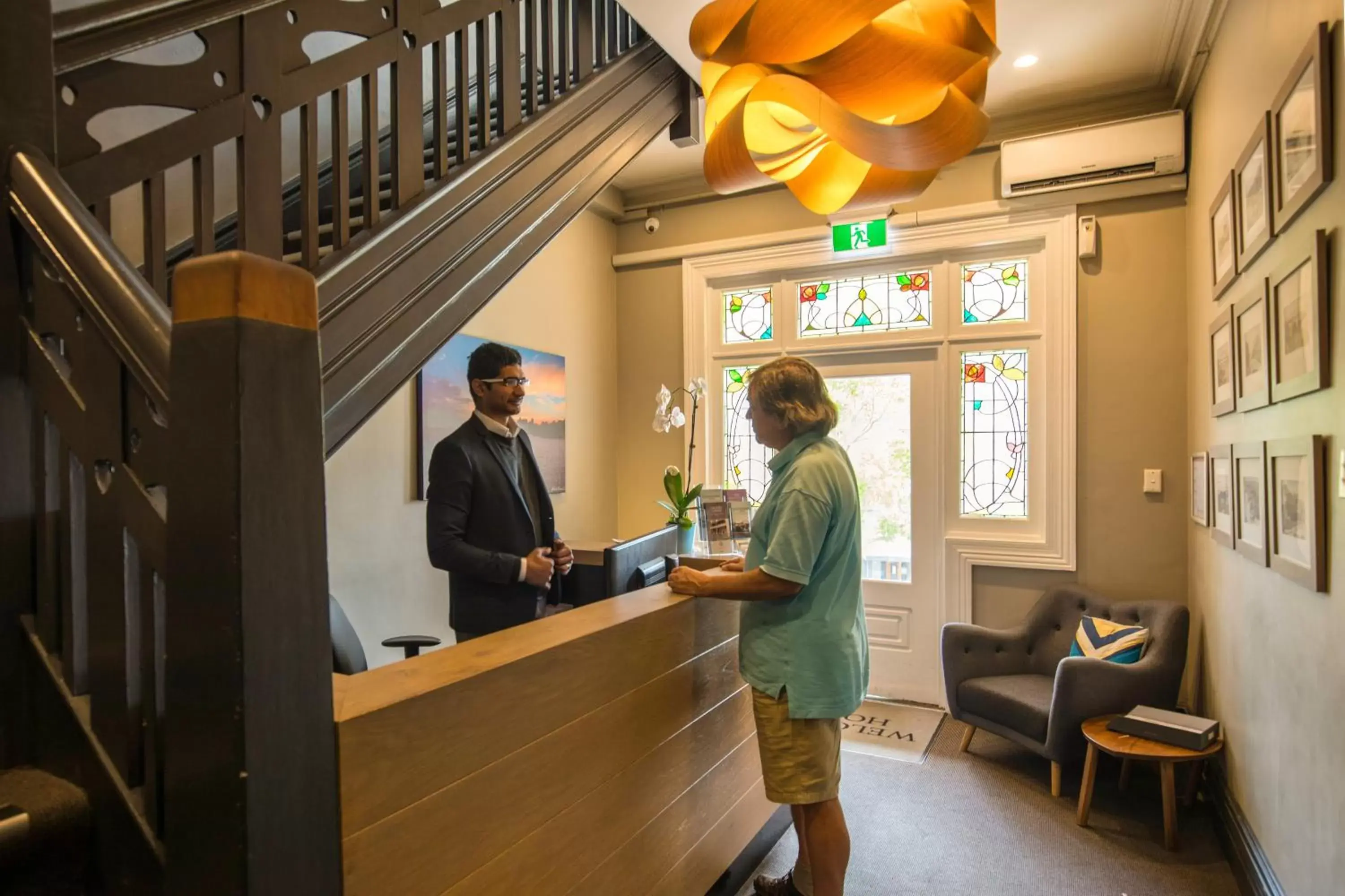 Staff, Lobby/Reception in Glenferrie Lodge