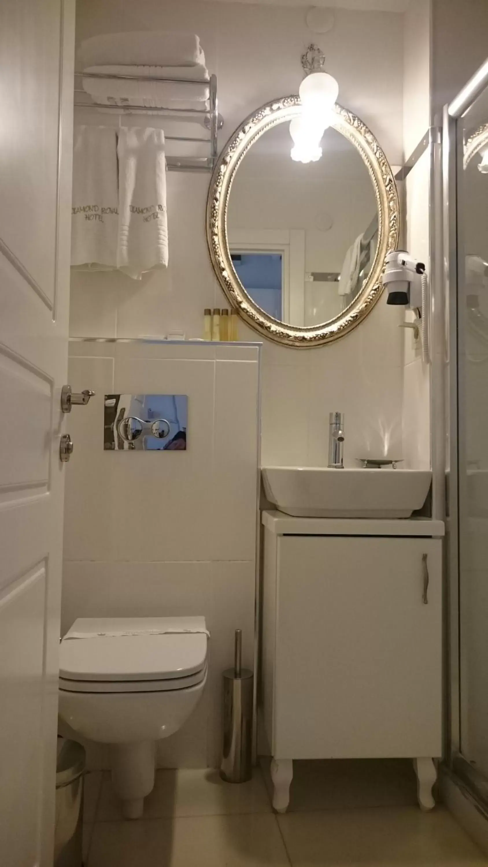 Shower, Bathroom in Diamond Royal Hotel
