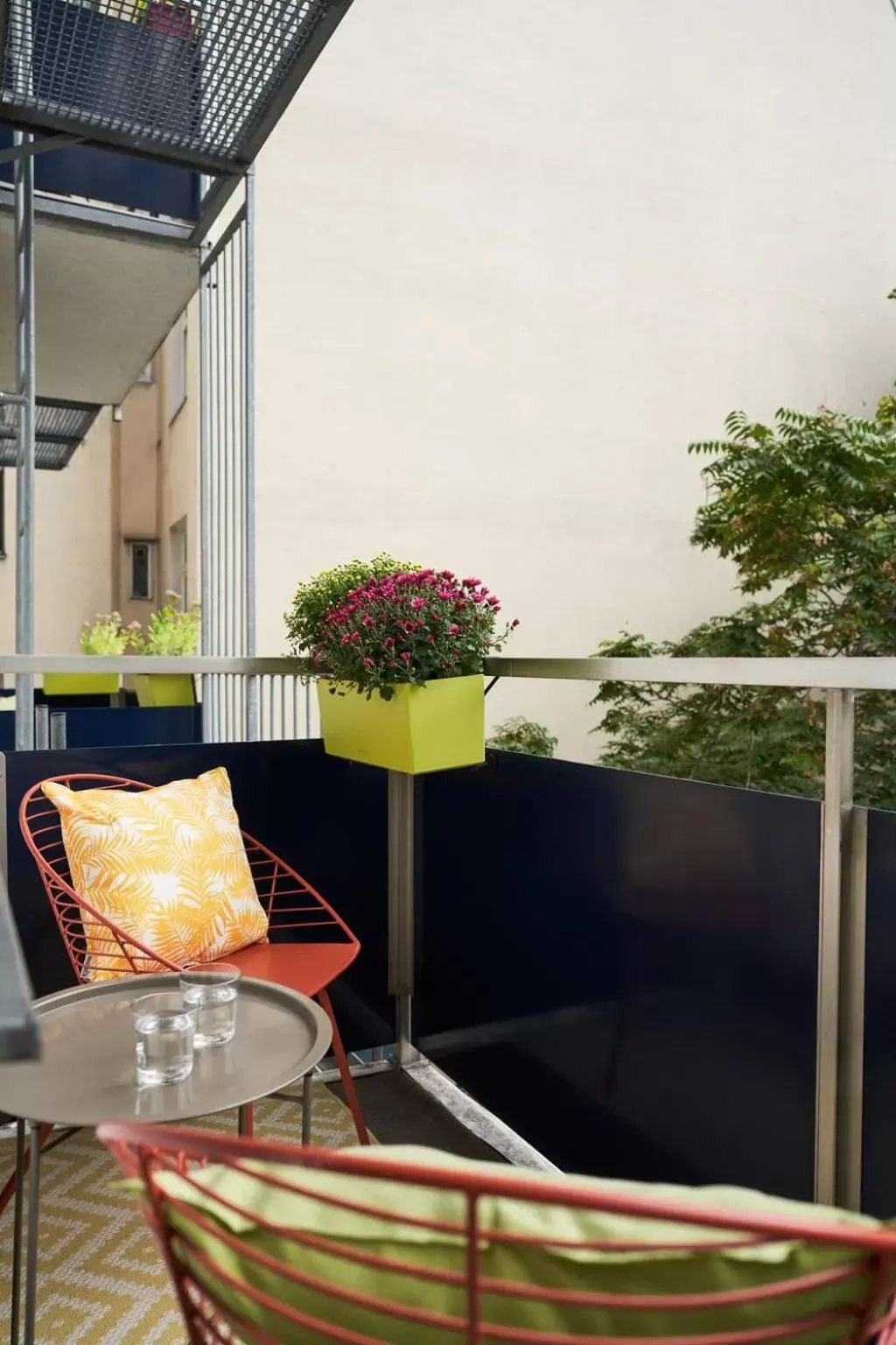 Patio, Balcony/Terrace in Henriette Stadthotel Vienna