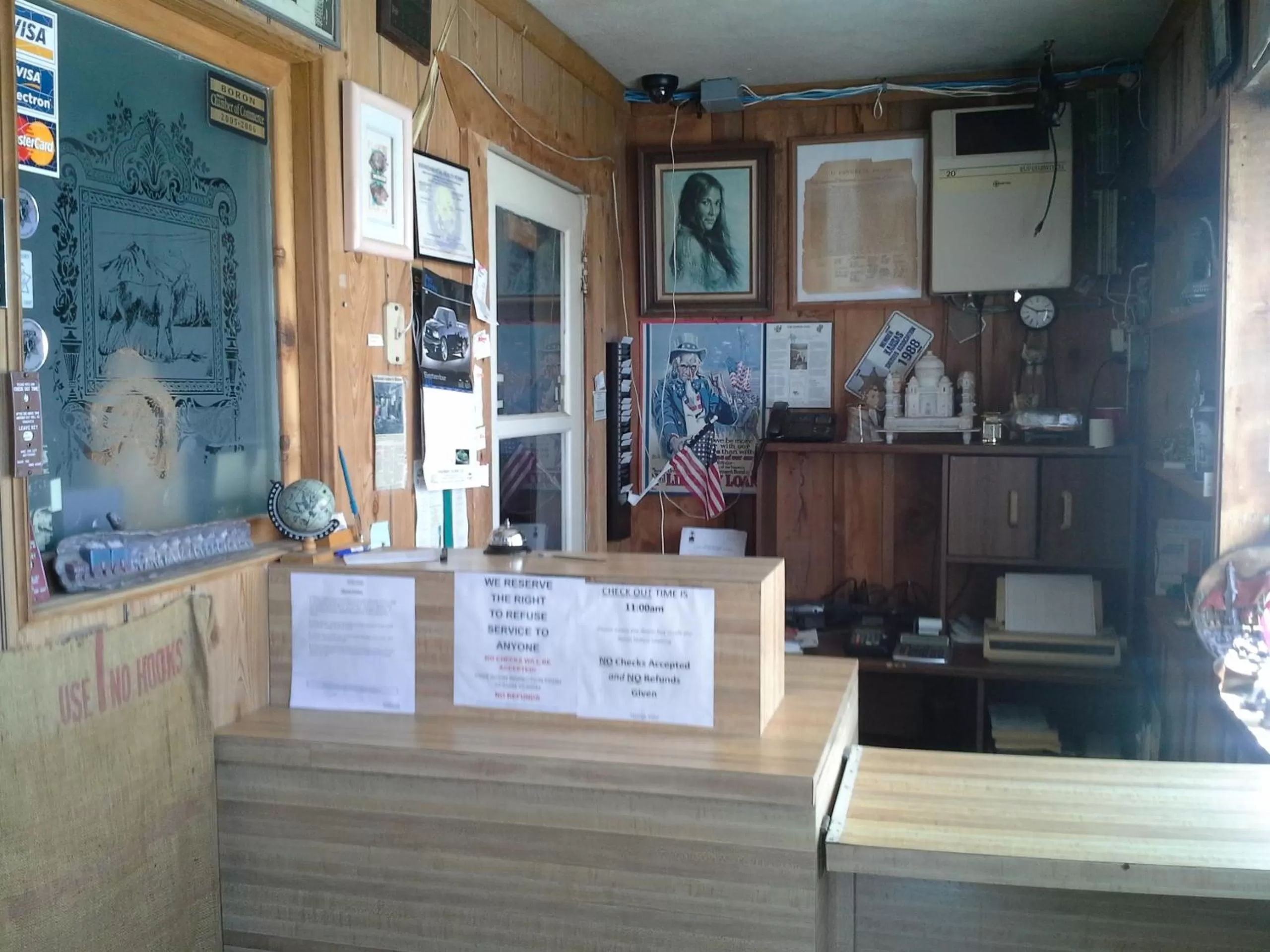 Lobby or reception in Boron Motel