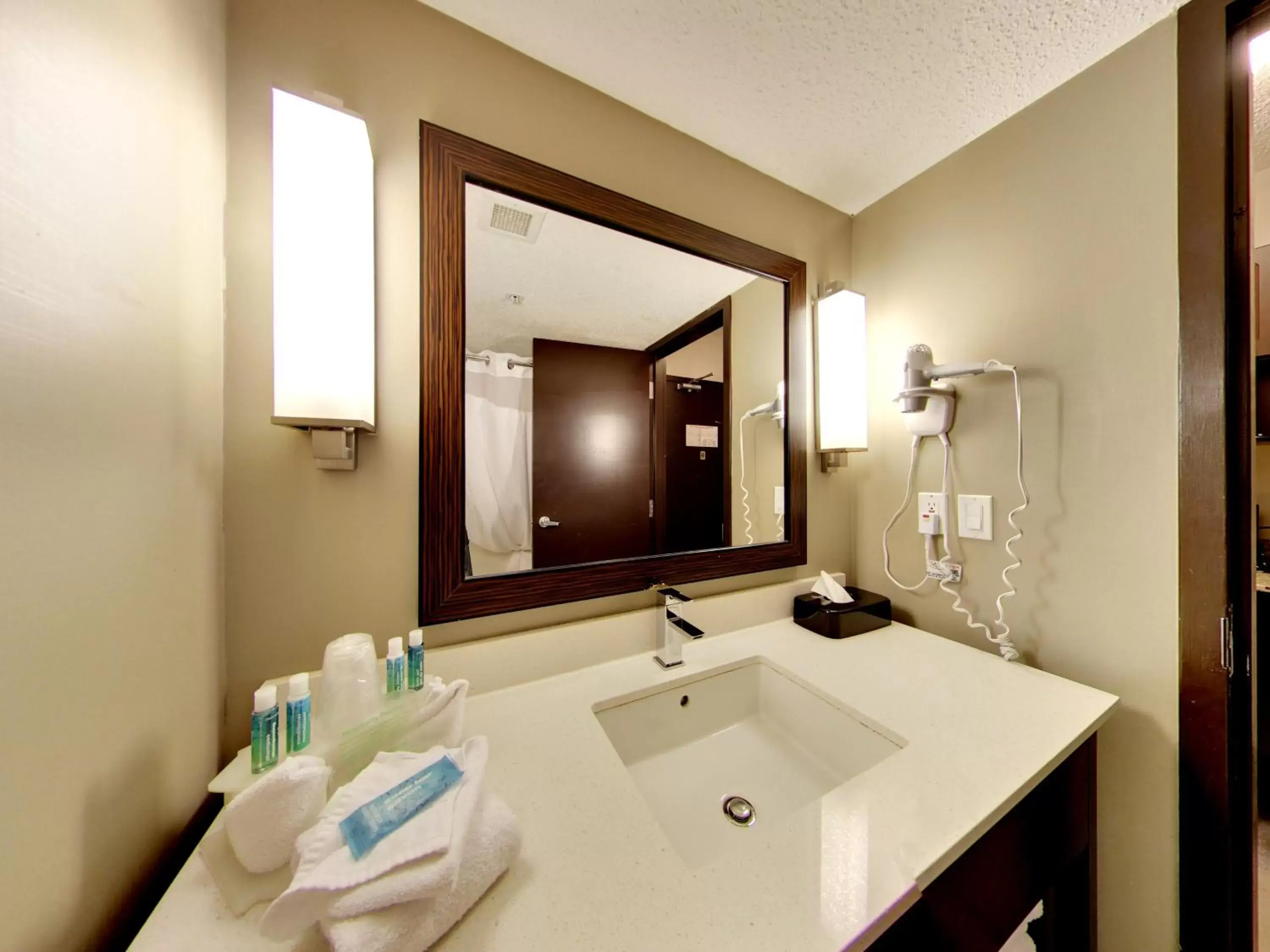 Photo of the whole room, Bathroom in Holiday Inn Express Hotel & Suites - Edmonton International Airport, an IHG Hotel