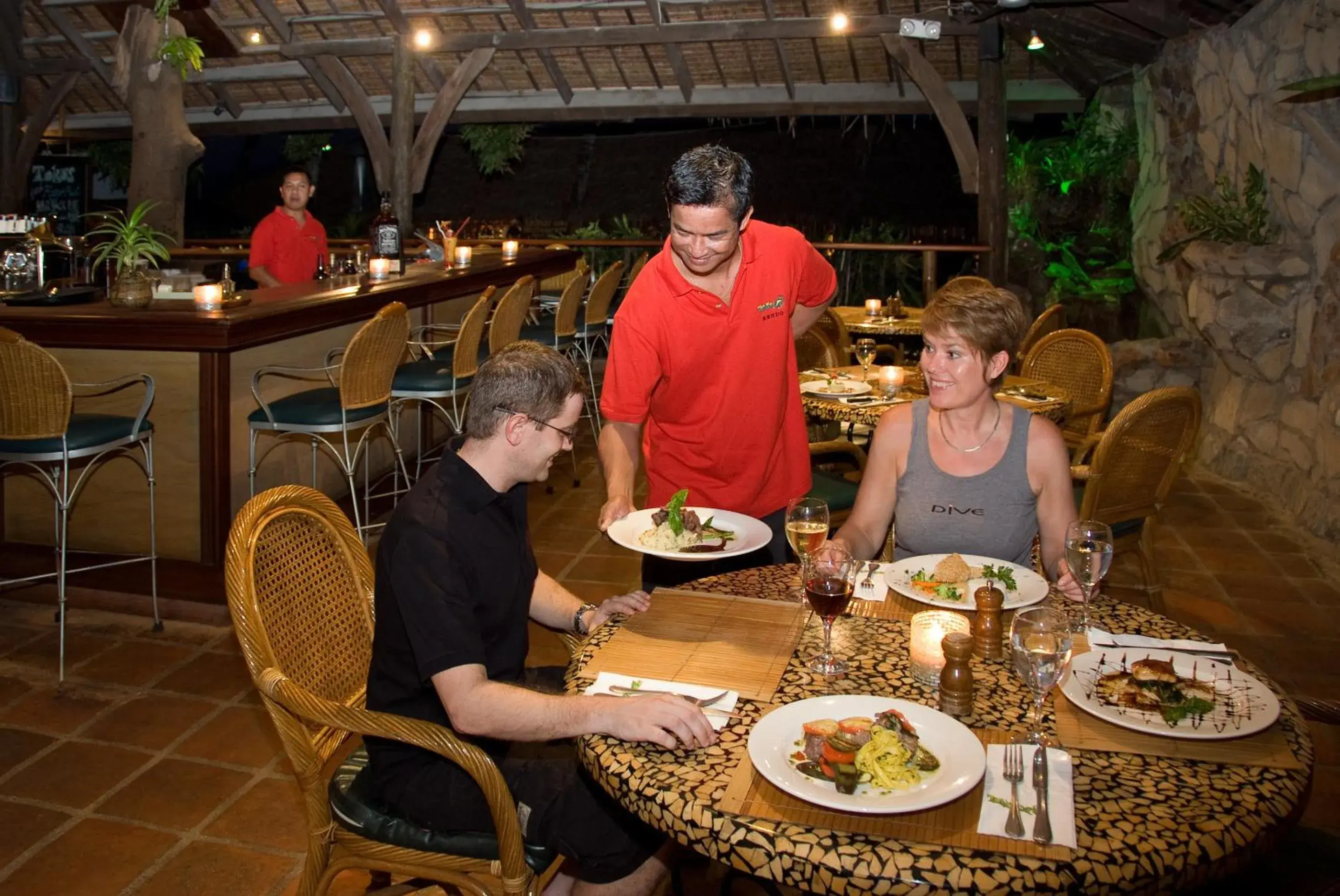 Staff in Atlantis Dive Resort Puerto Galera