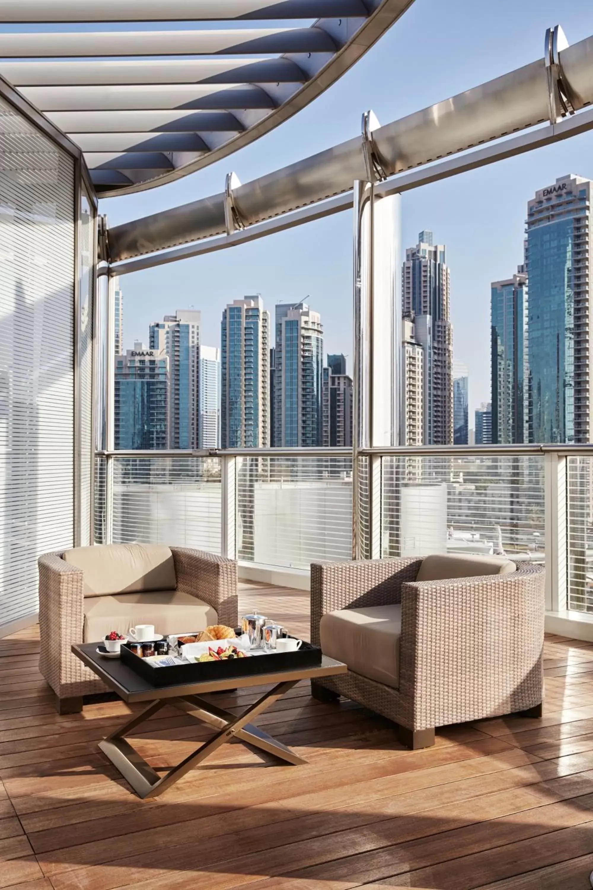 City view in Armani Hotel Dubai