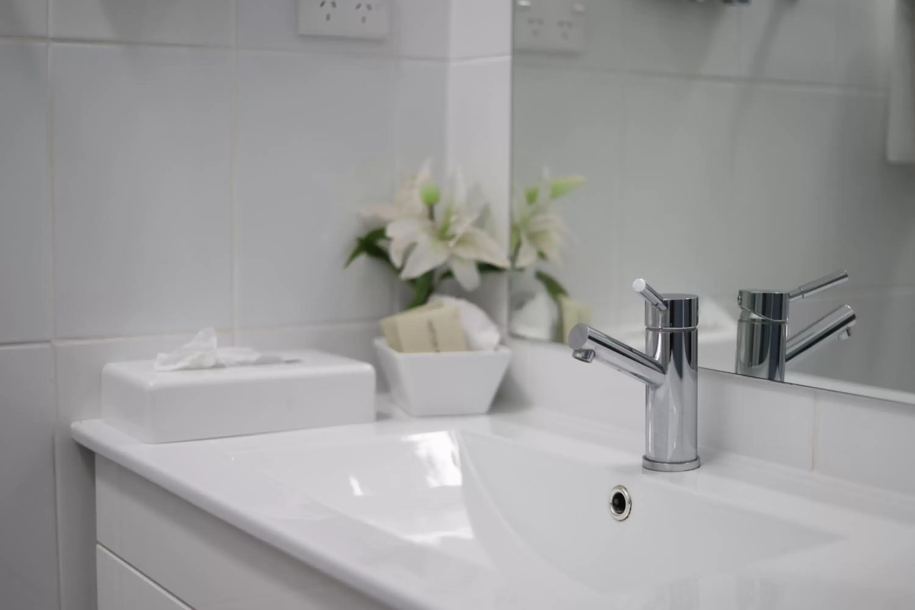 Bathroom in The Town House Motor Inn