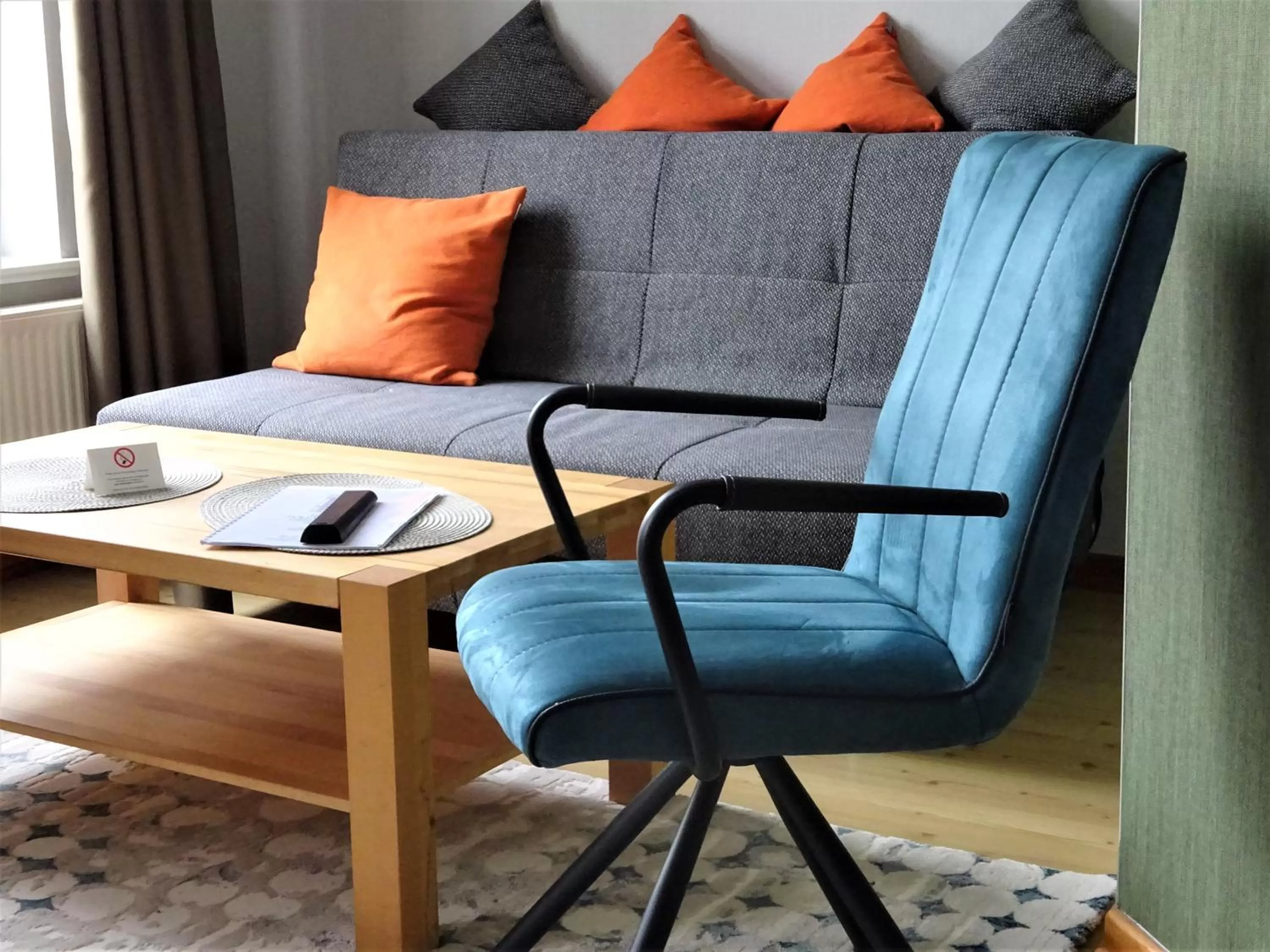 Seating area in Hotel Pension Zur Fährbrücke