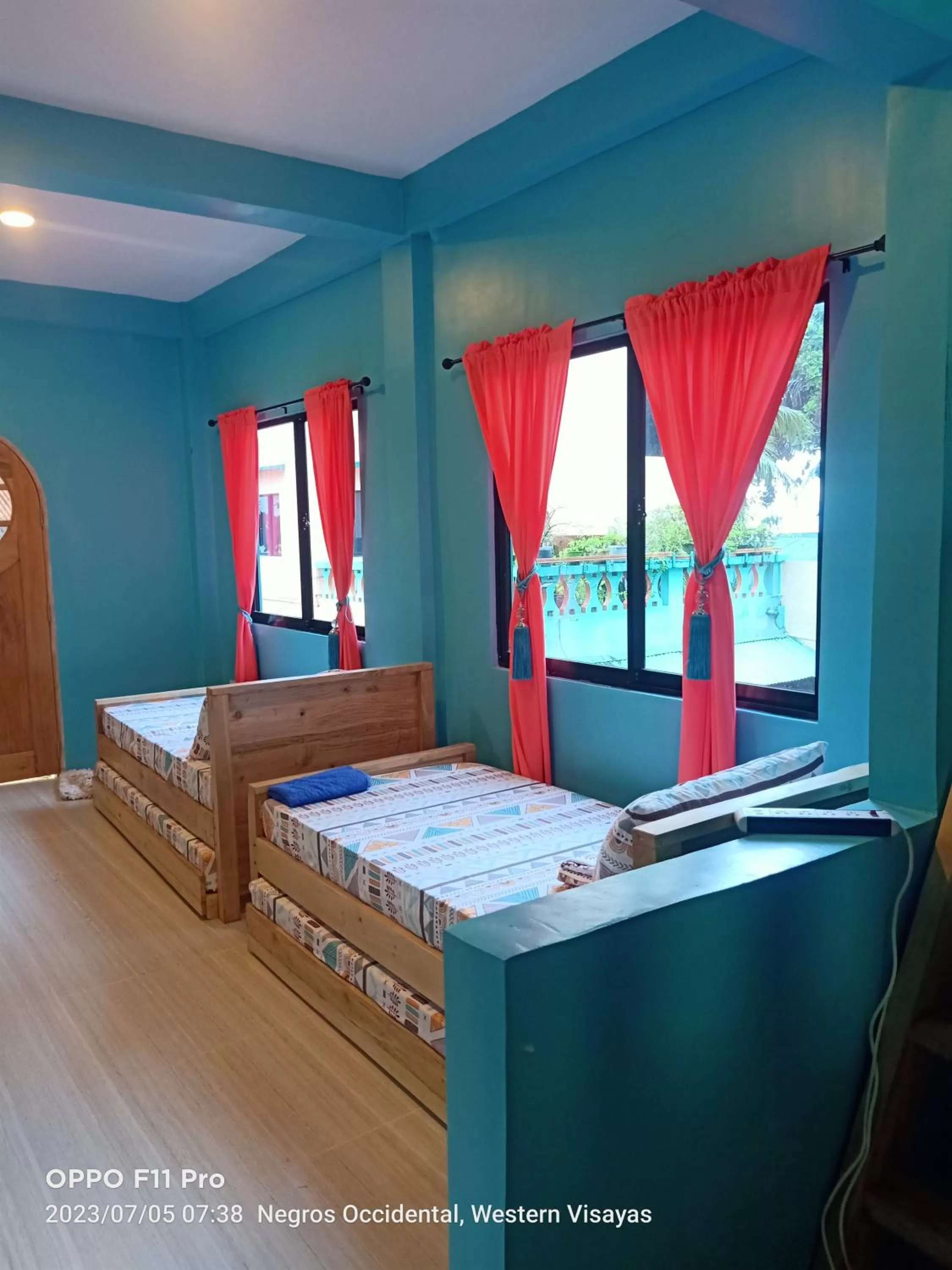 Bed in SmallFry's Beach Resort