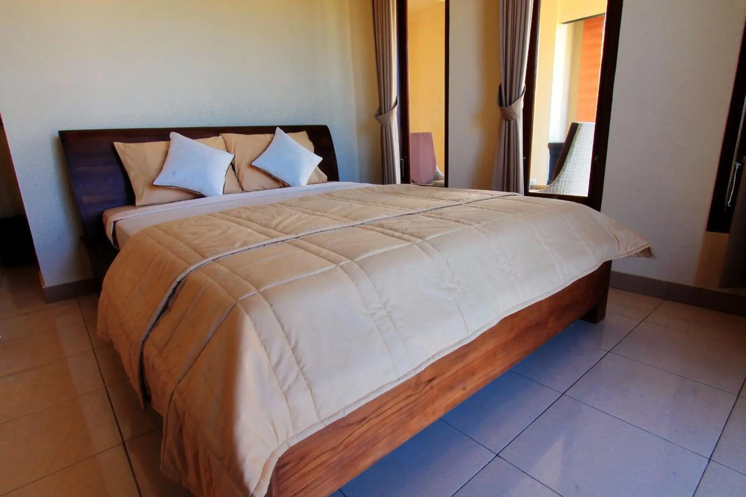 Bed in Ubud Canti Accommodation