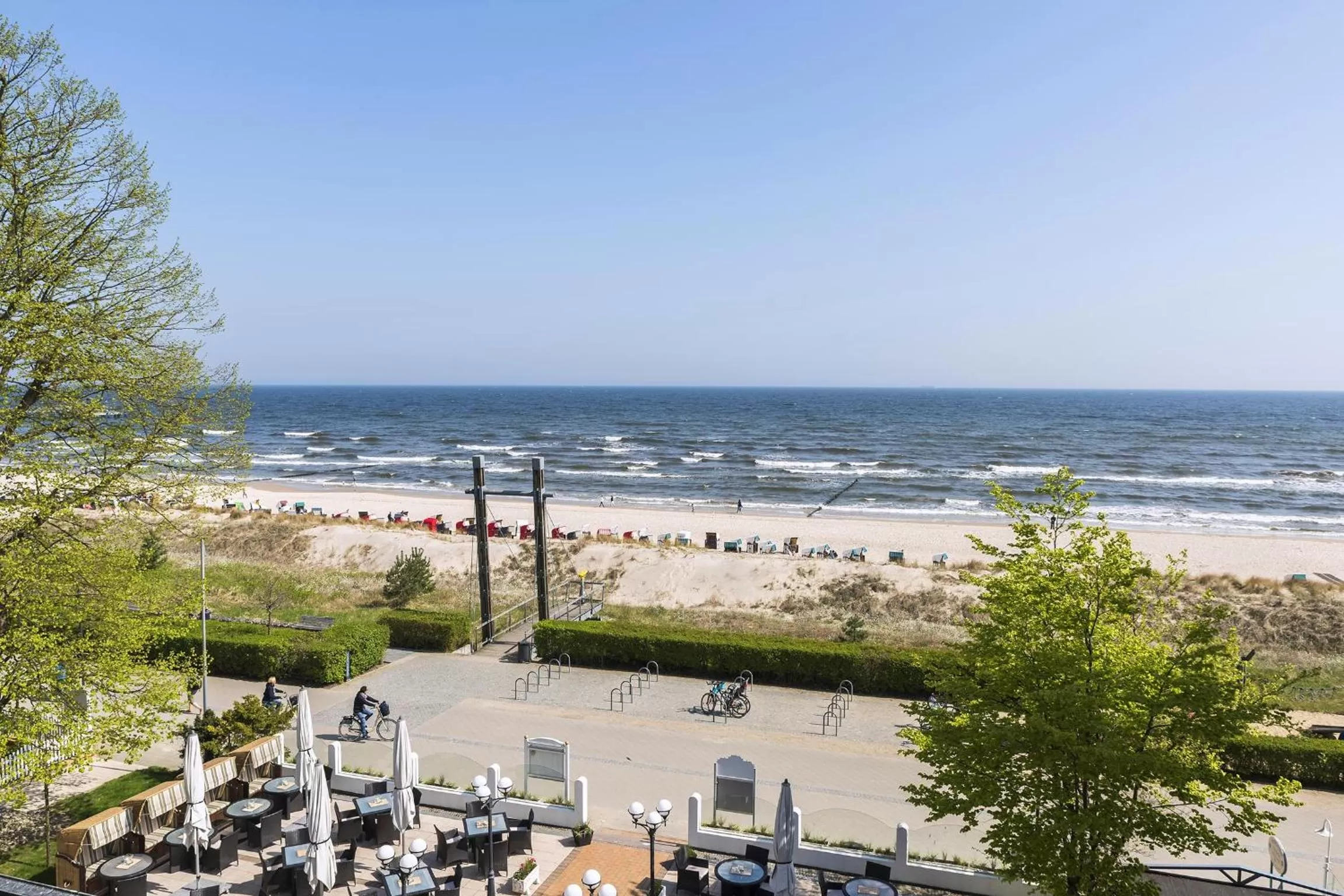 Sea view in SEETELHOTEL Strandhotel Atlantic das Boutiquehotel am Meer