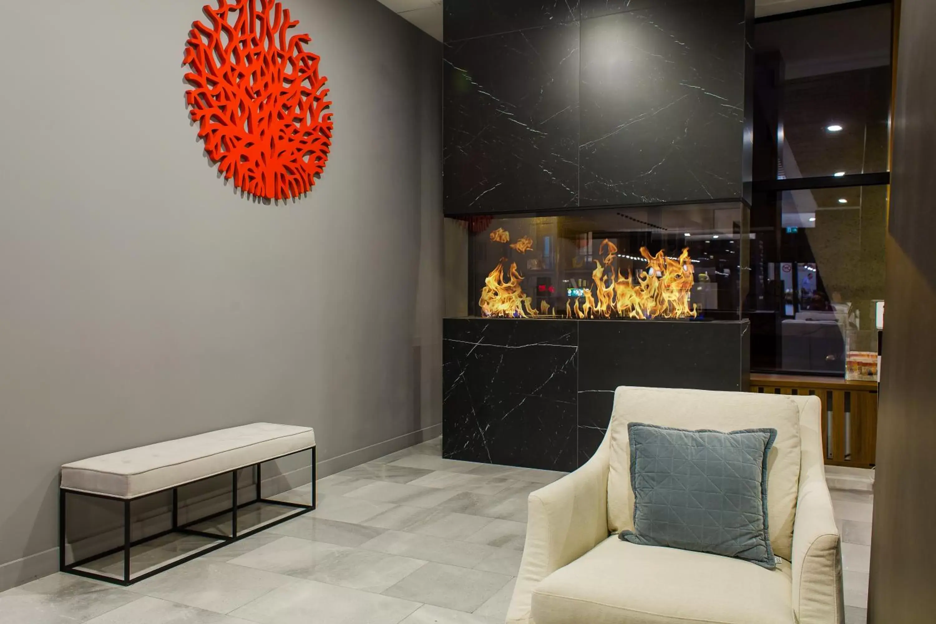 Lobby or reception in Hotel New Skanpol Lobby or reception in Hotel New Skanpol