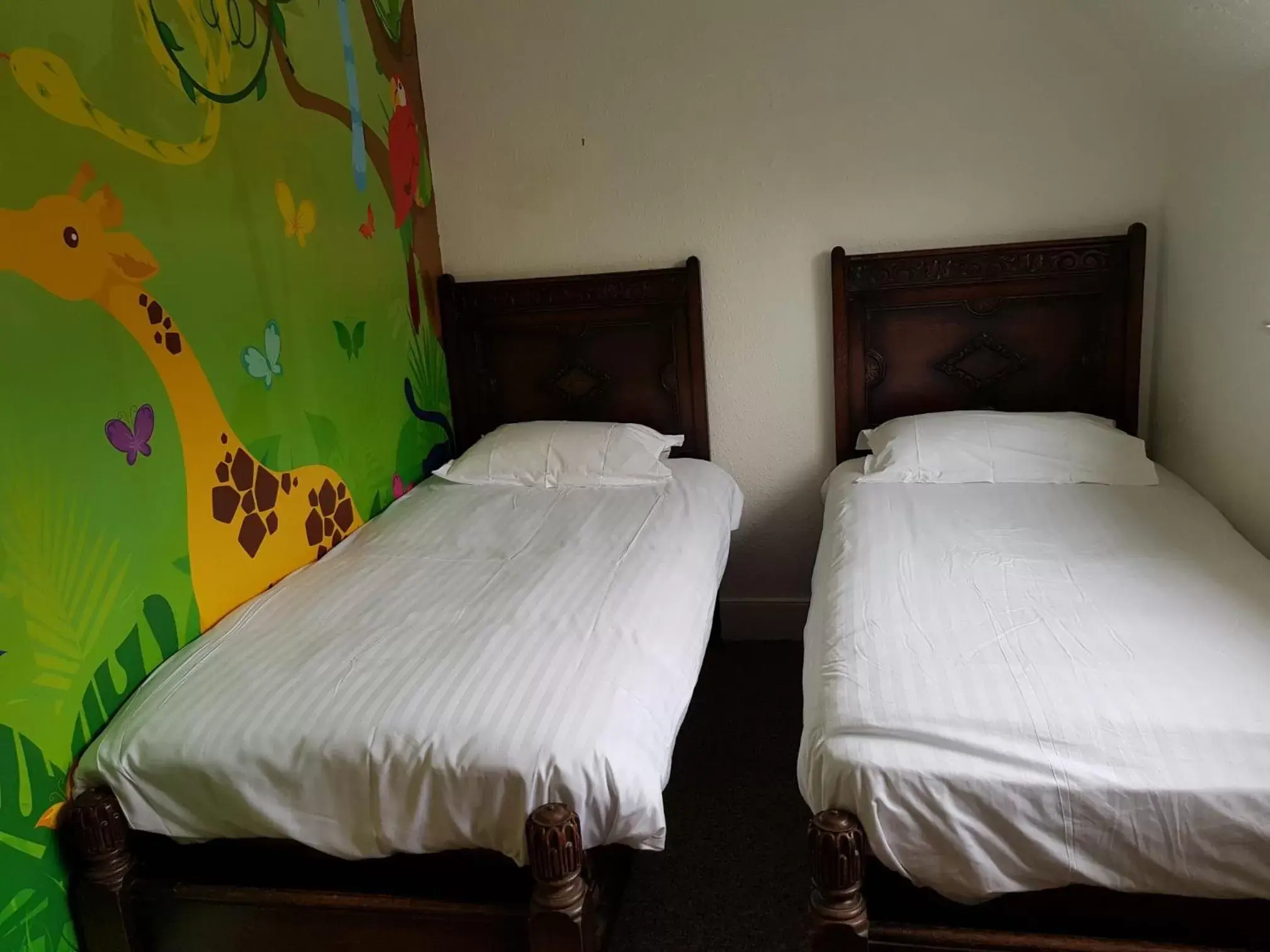 Bed in Glan Aber Hotel