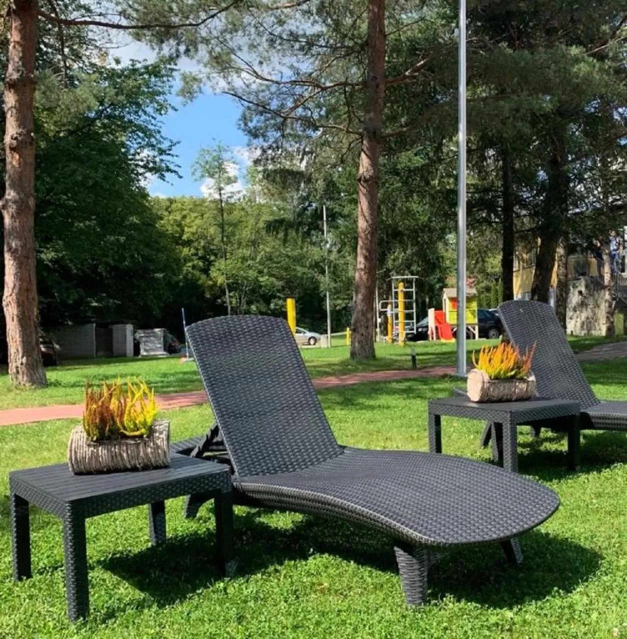 Garden in Hotel *** NAT Ustroń