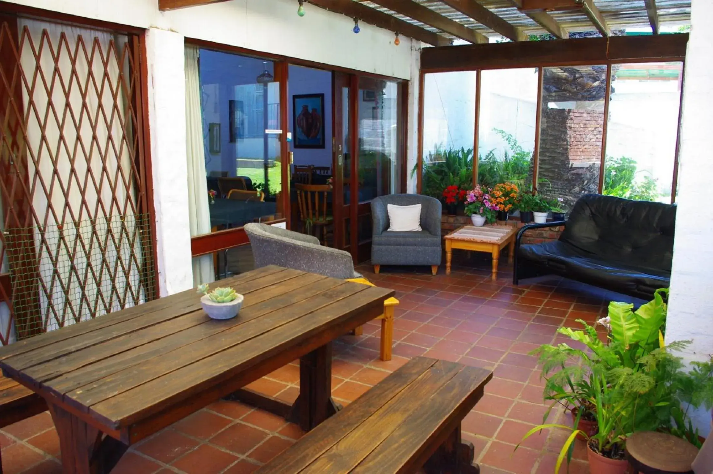 Balcony/Terrace in Aqua Marine Guest House