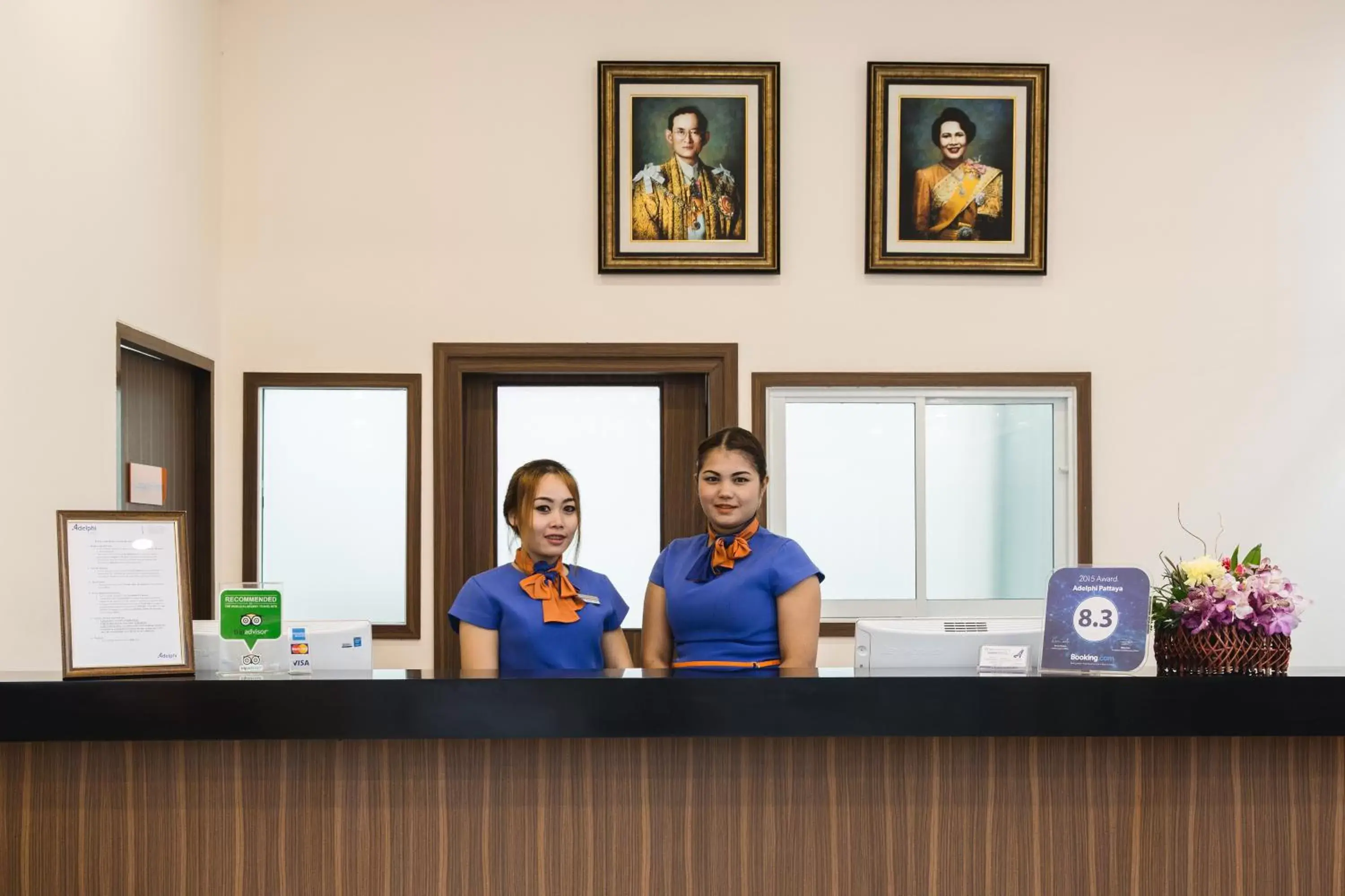 Lobby or reception, Lobby/Reception in Adelphi Pattaya - SHA Extra Plus